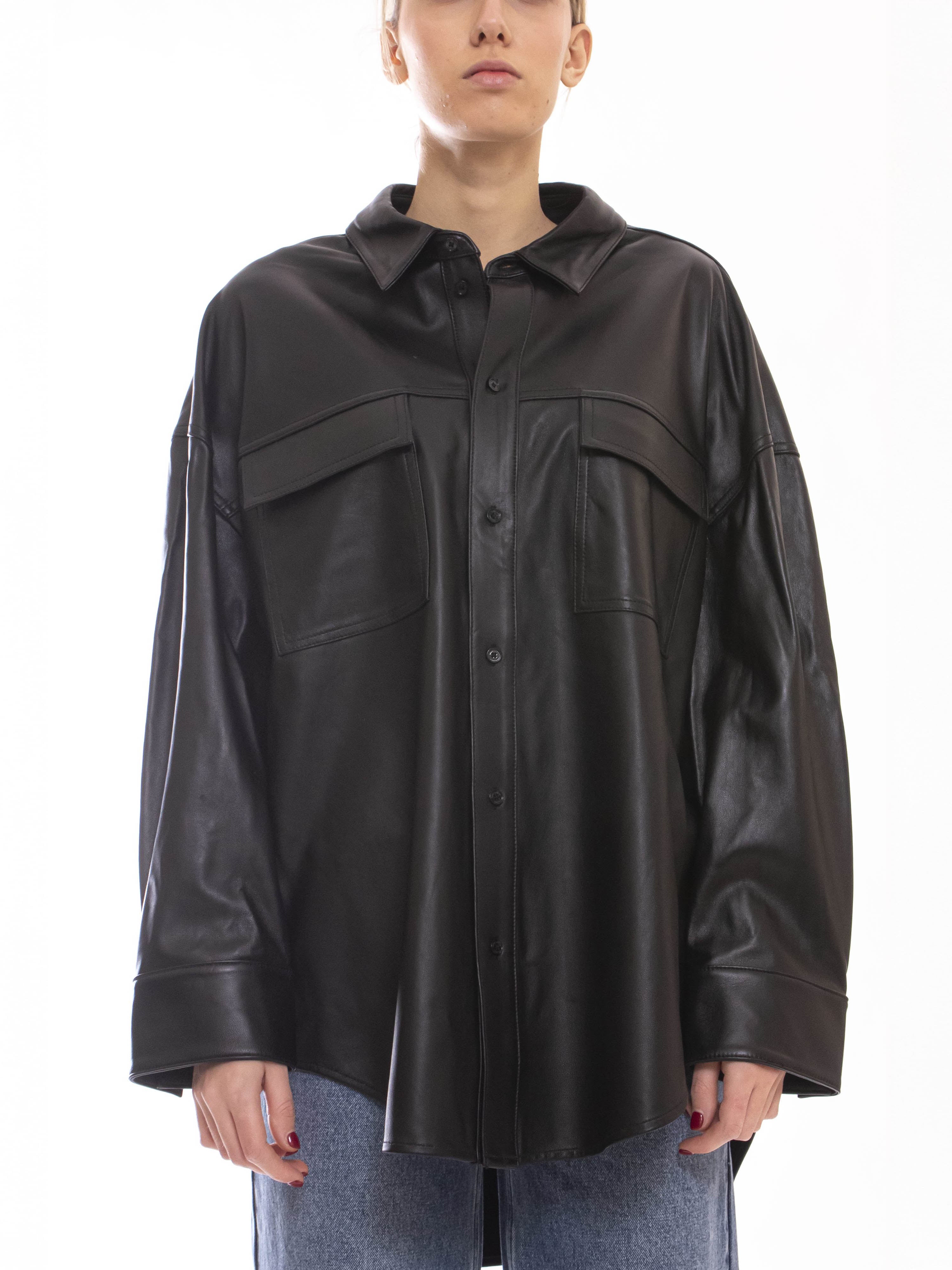 Michael Kors Giacca Pelle 001 NERO