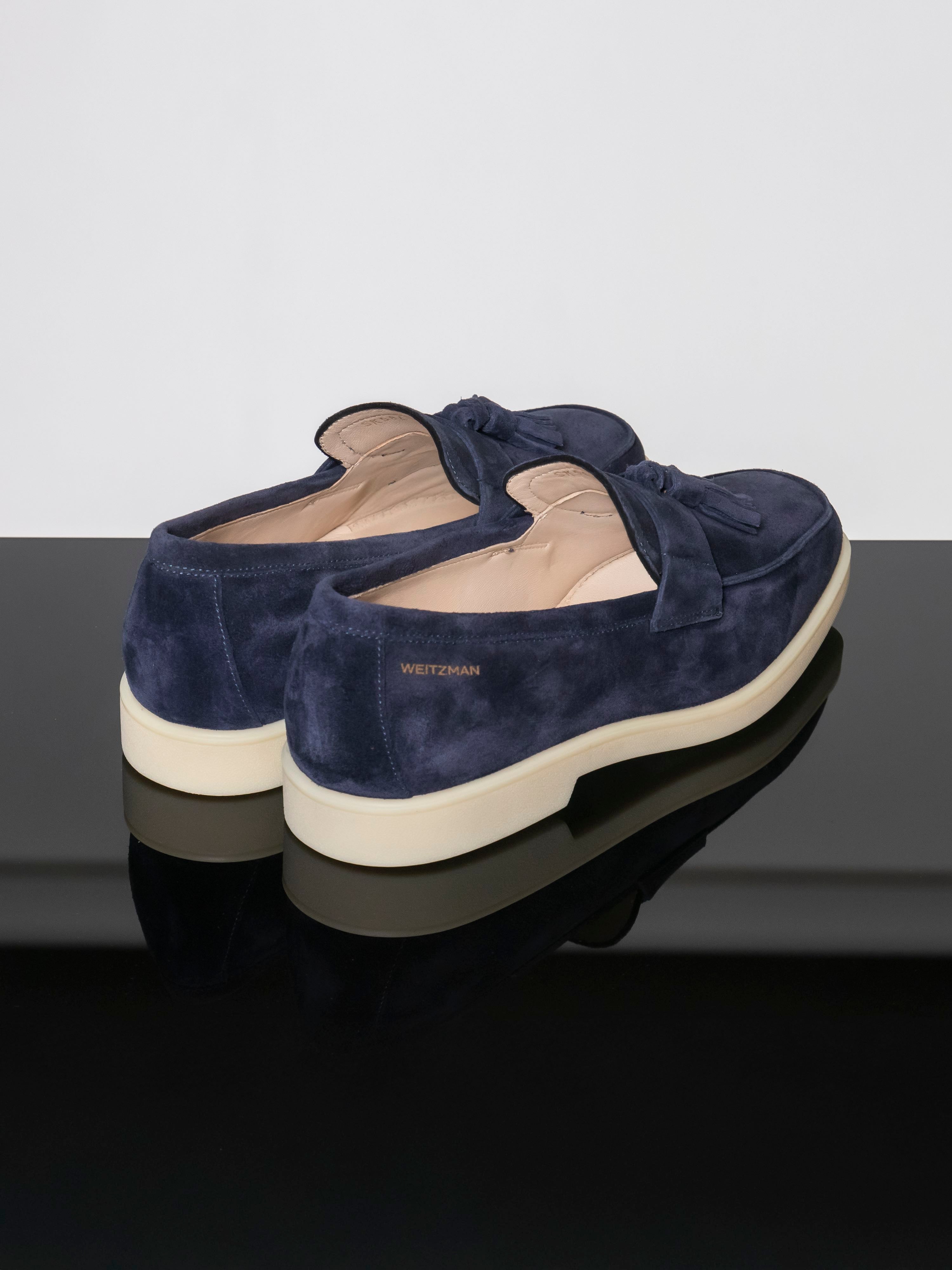 Stuart Weitzman Mocassino Brett B5H NAVY BLUE