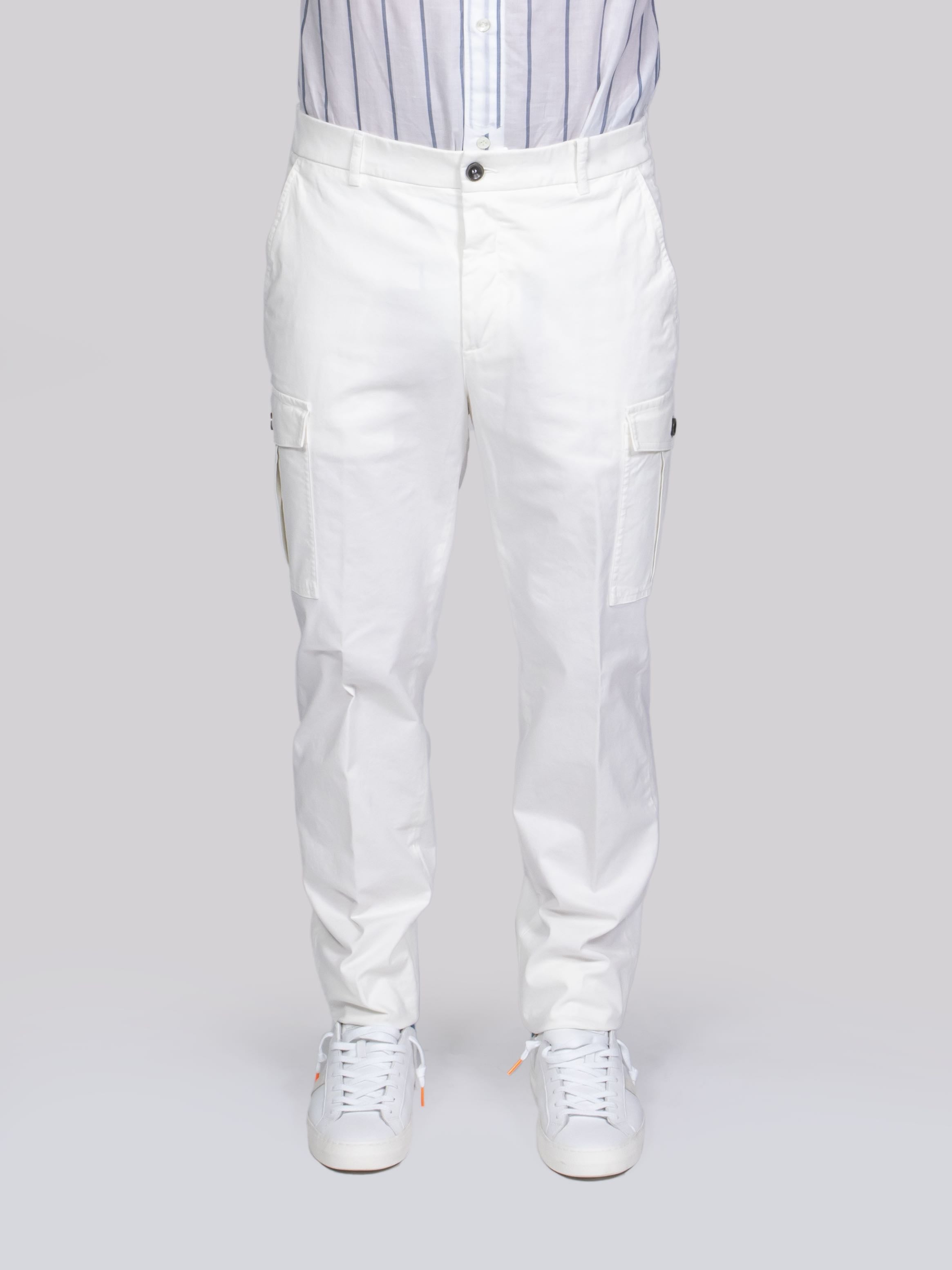 Peserico Pantalone 002 BIANCO NUVOLA
