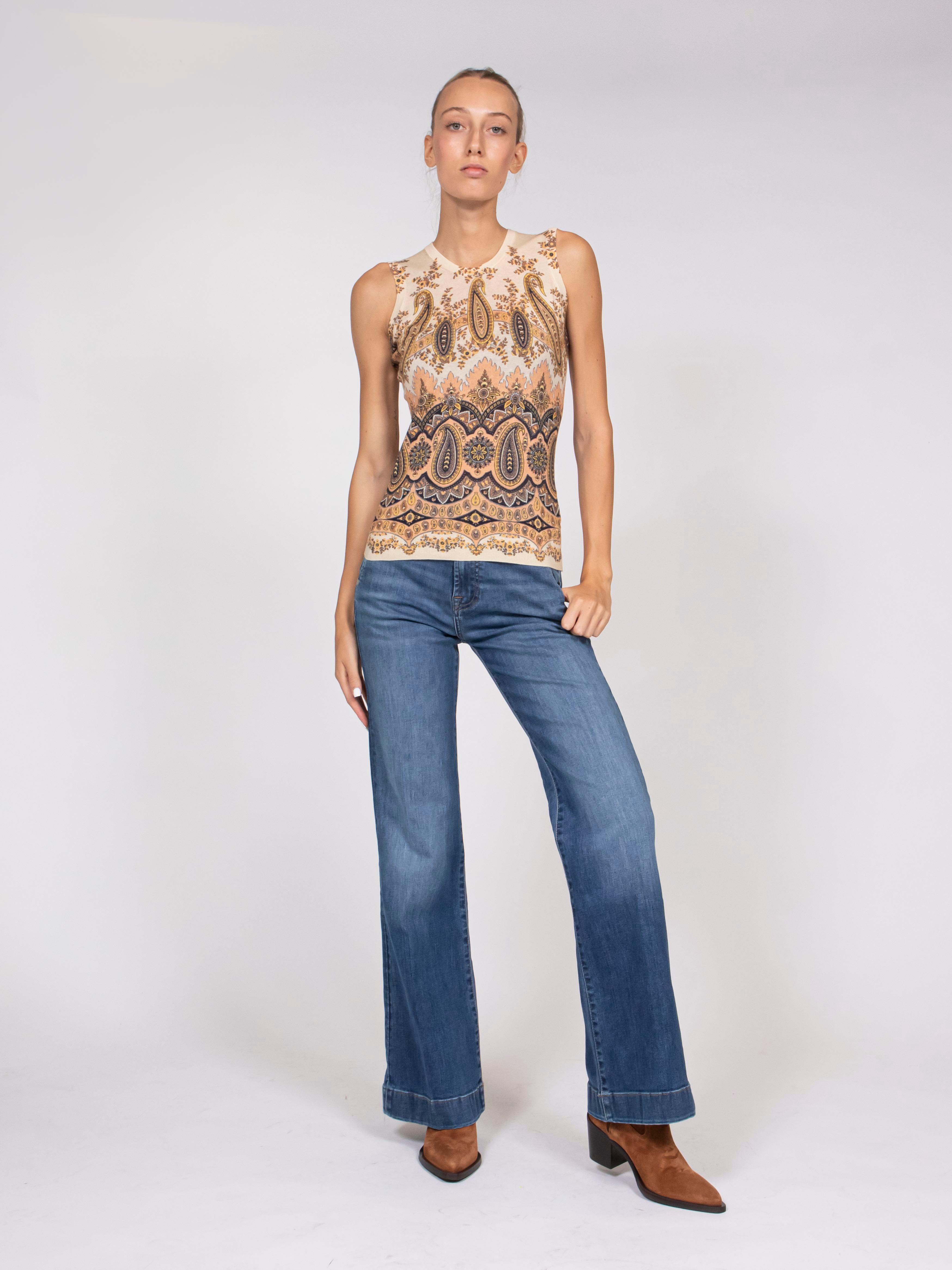 Etro Top X0822 FANTASIA BEIGE