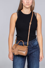 DOLCE & GABBANA BORSA PLONGE LUX 8Z093 CARAMELLO