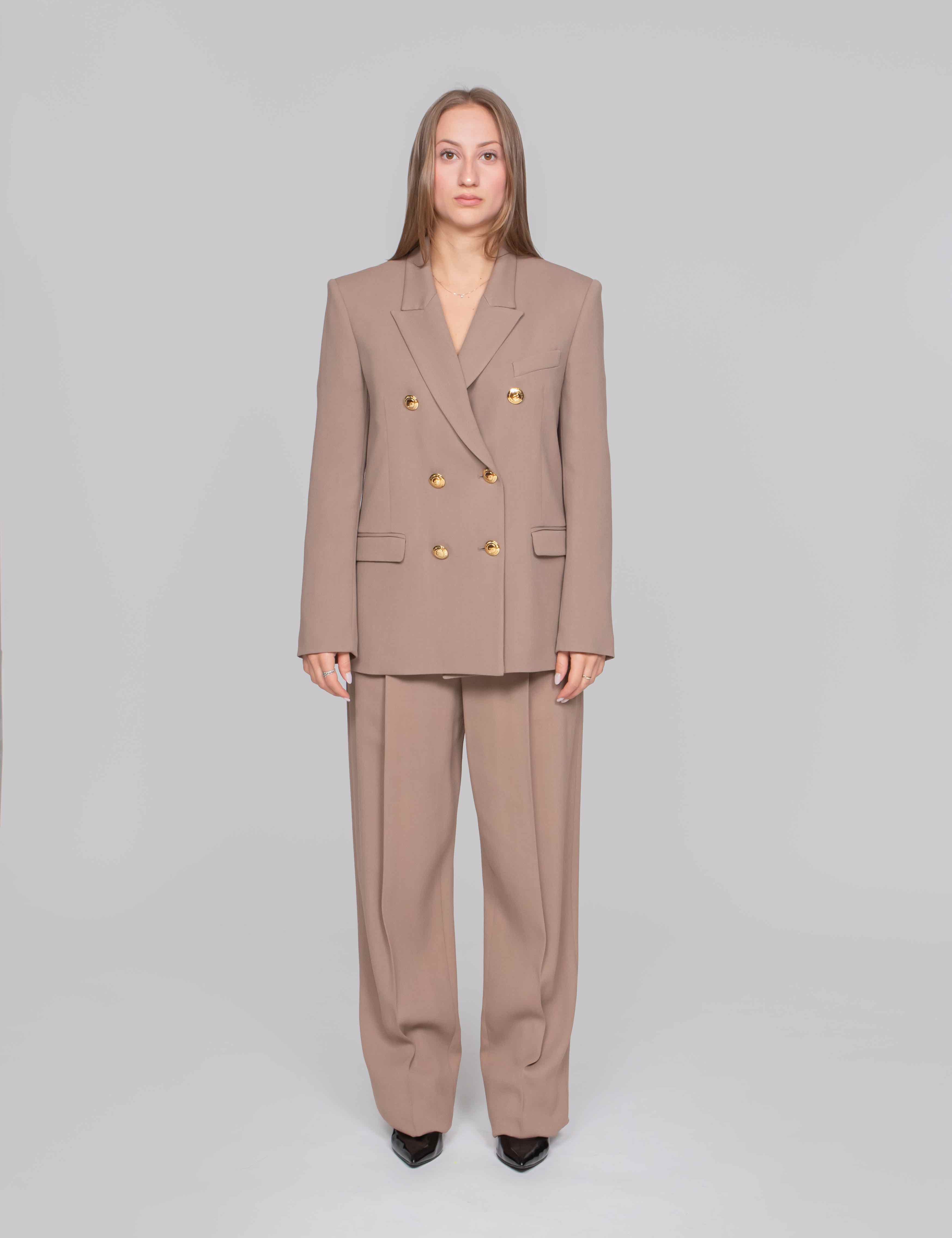 ELISABETTA FRANCHI GIACCA 229 ARGILLA