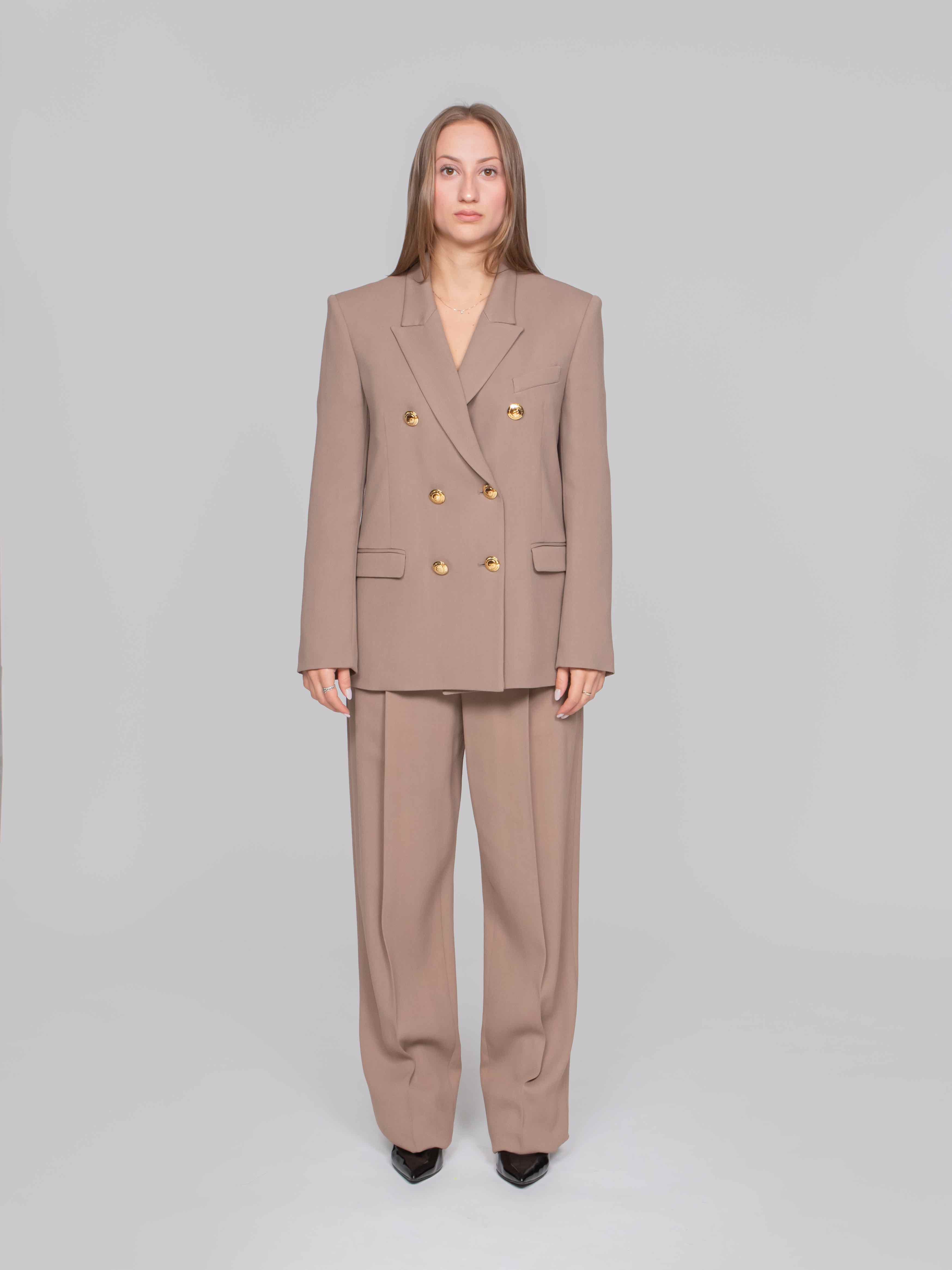 ELISABETTA FRANCHI GIACCA 229 ARGILLA