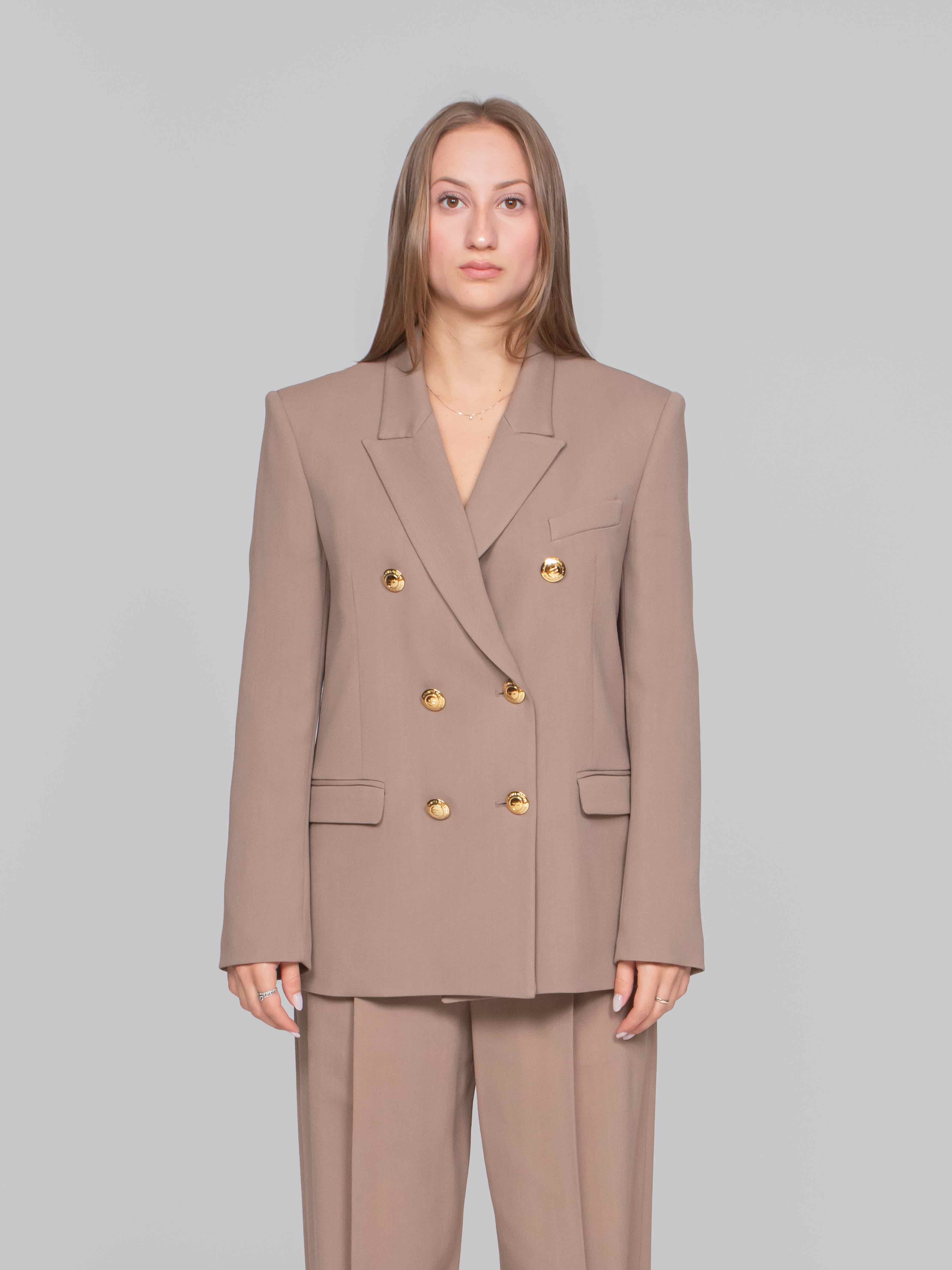 ELISABETTA FRANCHI GIACCA 229 ARGILLA