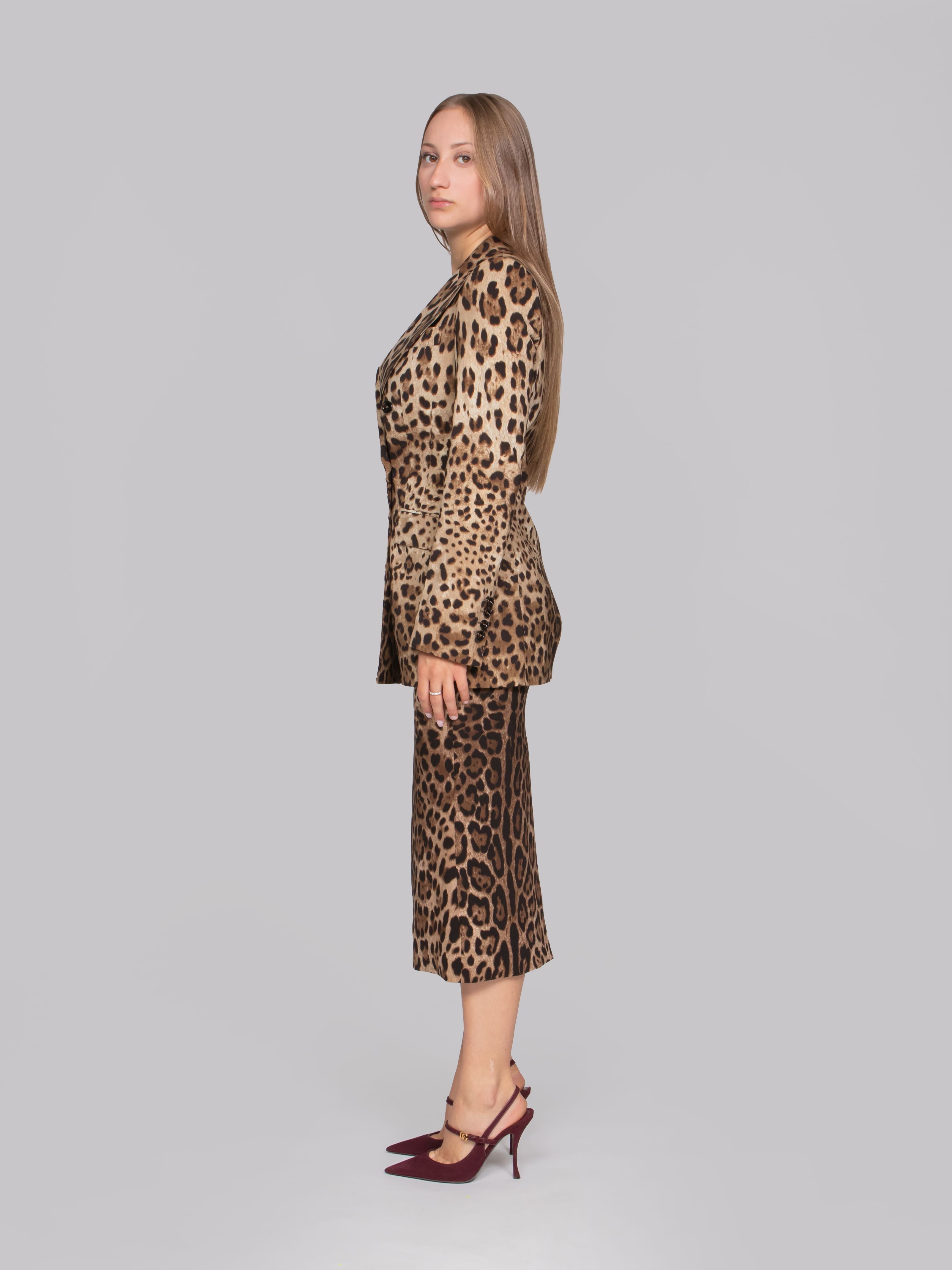 DOLCE & GABBANA GIACCA HY13M LEO NEW