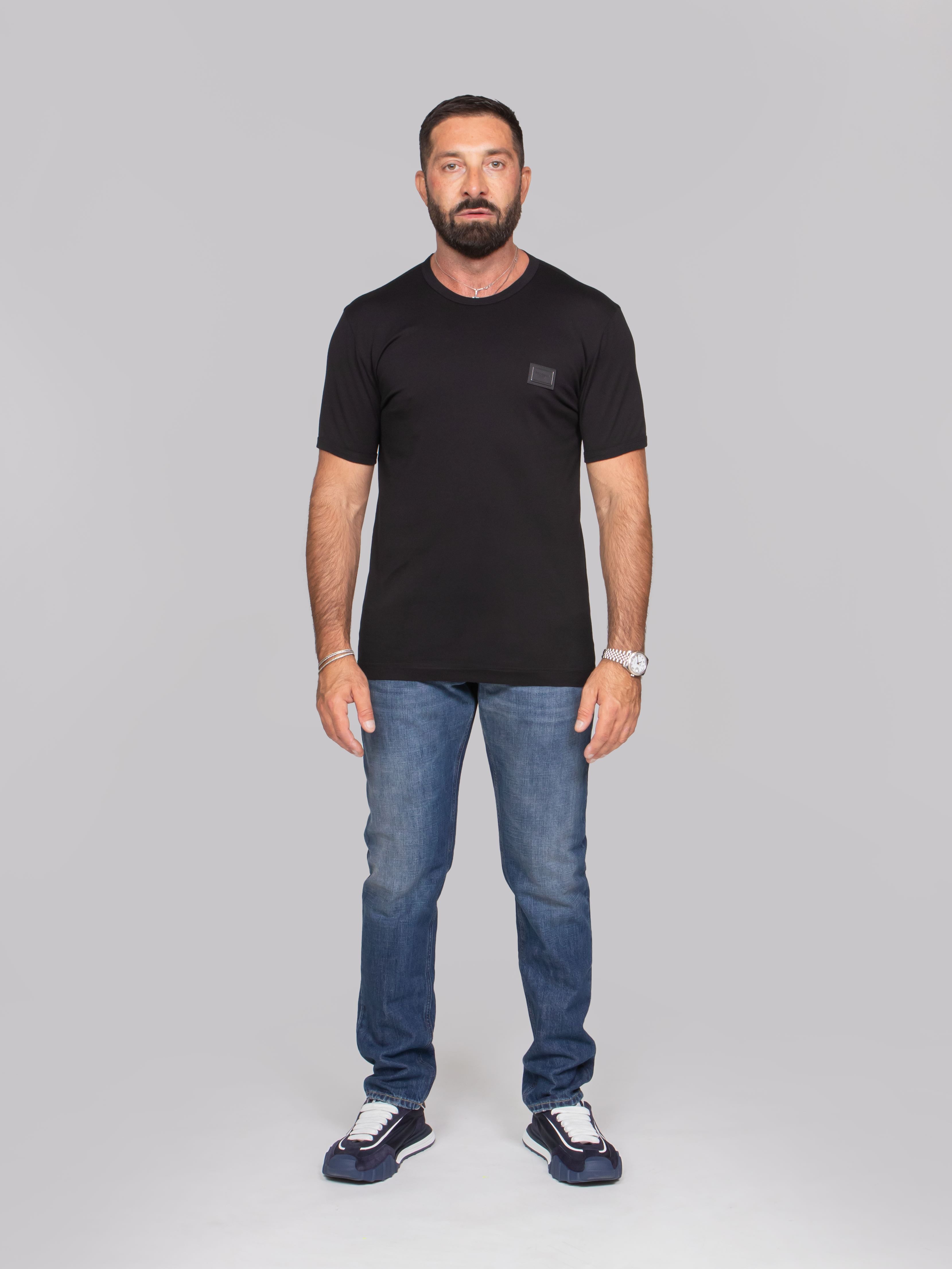 DOLCE & GABBANA T-SHIRT M/CORTA N0000 NERO