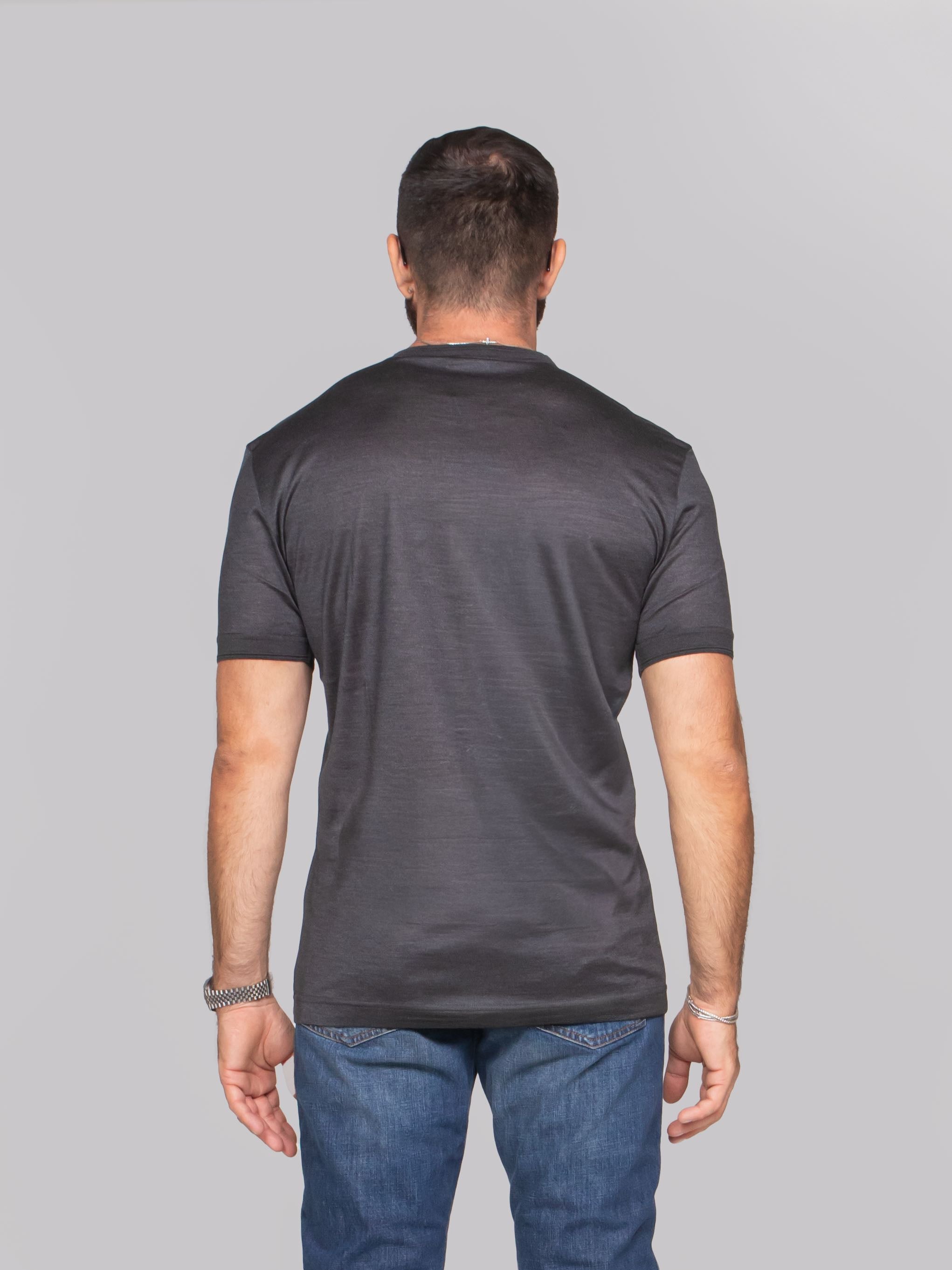 DOLCE & GABBANA T-SHIRT M/CORTA S8296 GRIGIO