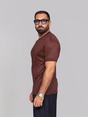 DOLCE & GABBANA T-SHIRT M/CORTA S8253 ROSSO/BORDEAUX