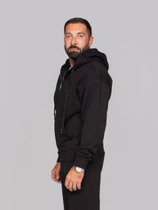 DOLCE & GABBANA FELPA CON CAPPUCCIO N0000 NERO