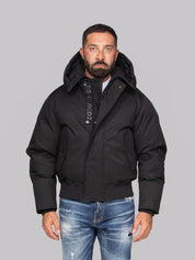 DSQUARED2 BOMBER TECHNO DOWN 900 NERO