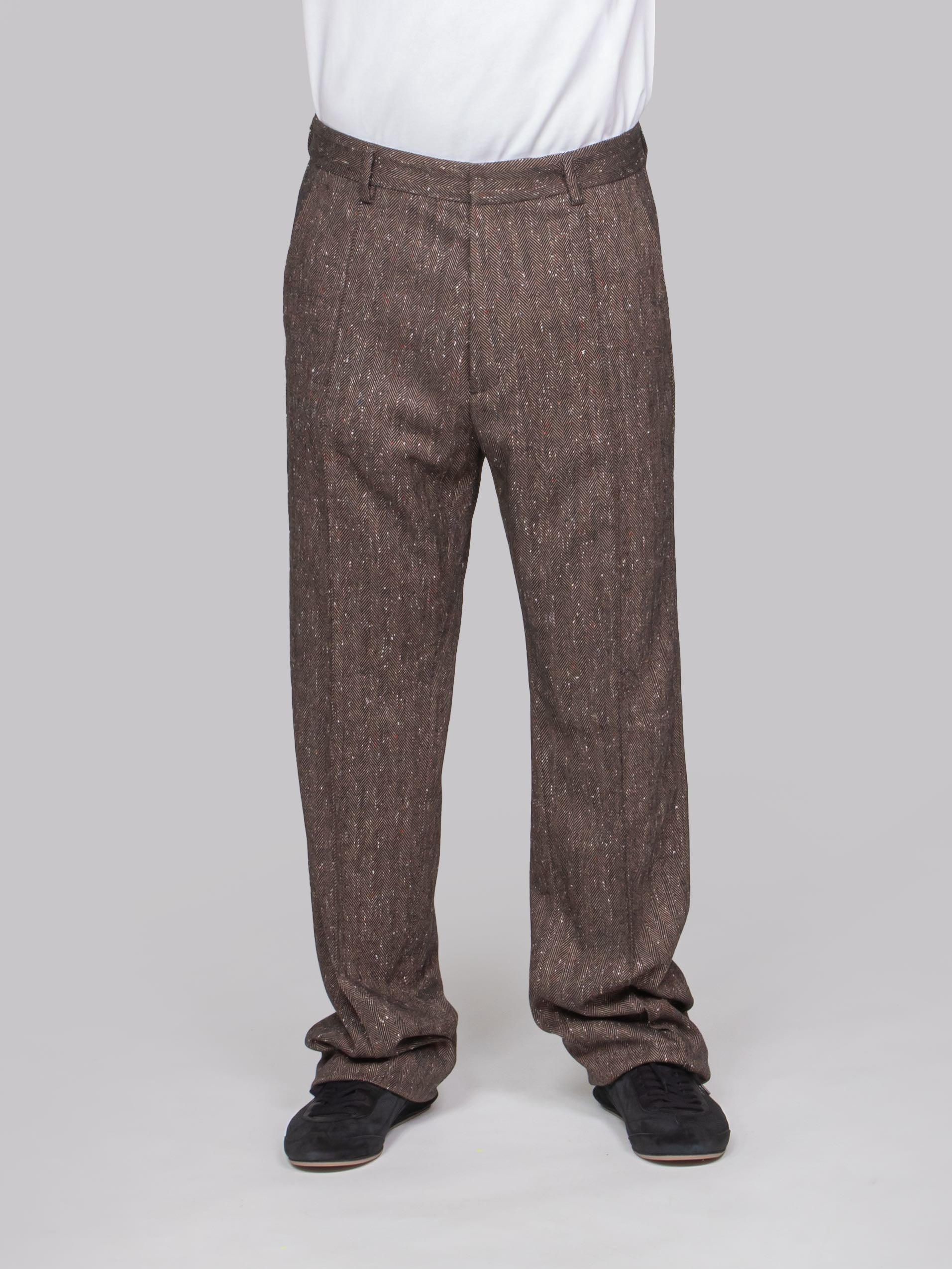 DSQUARED2 PANTALONE 001F BROWN/BLACK