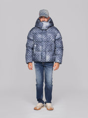 DSQUARED2 PIUMINO MONOGRAM 001S LIGHT BLUE