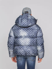 DSQUARED2 PIUMINO MONOGRAM 001S LIGHT BLUE
