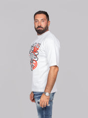 DSQUARED2 T-SHIRT LOOSE FIT 100 BIANCO