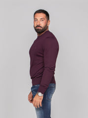 DSQUARED2 MAGLIA UPSIDE DOWN 392 BURGUNDY
