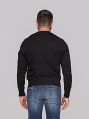 DSQUARED2 MAGLIA UPSIDE DOWN 900 NERO