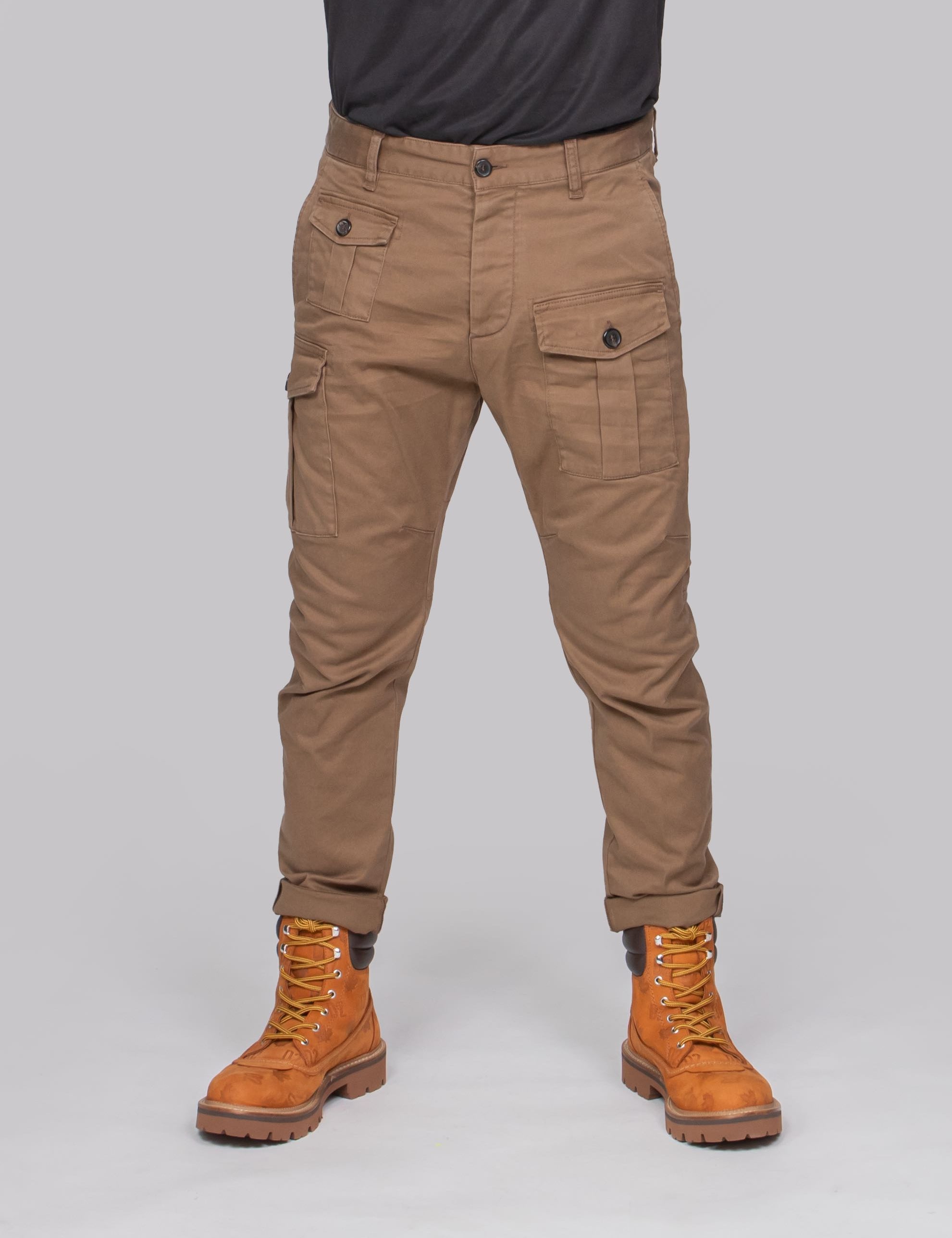 DSQUARED2 PANTALONE SEXY CARGO 141 BROWN