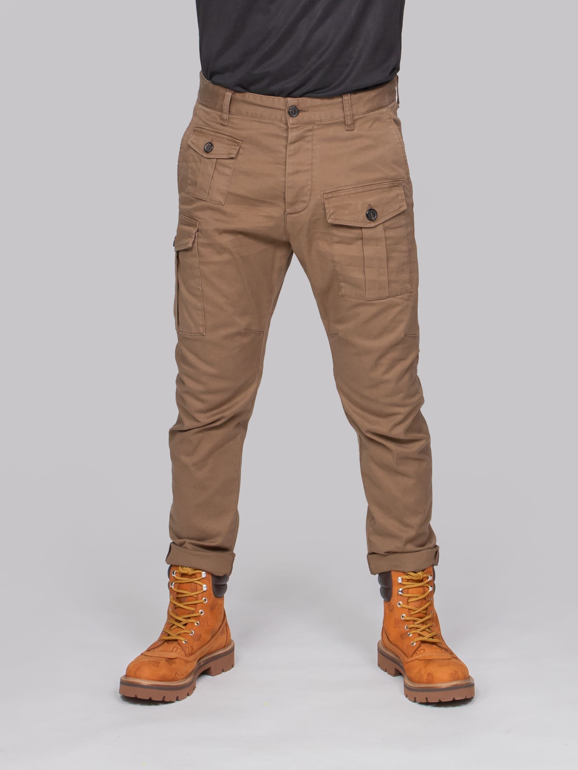 DSQUARED2 PANTALONE SEXY CARGO 141 BROWN