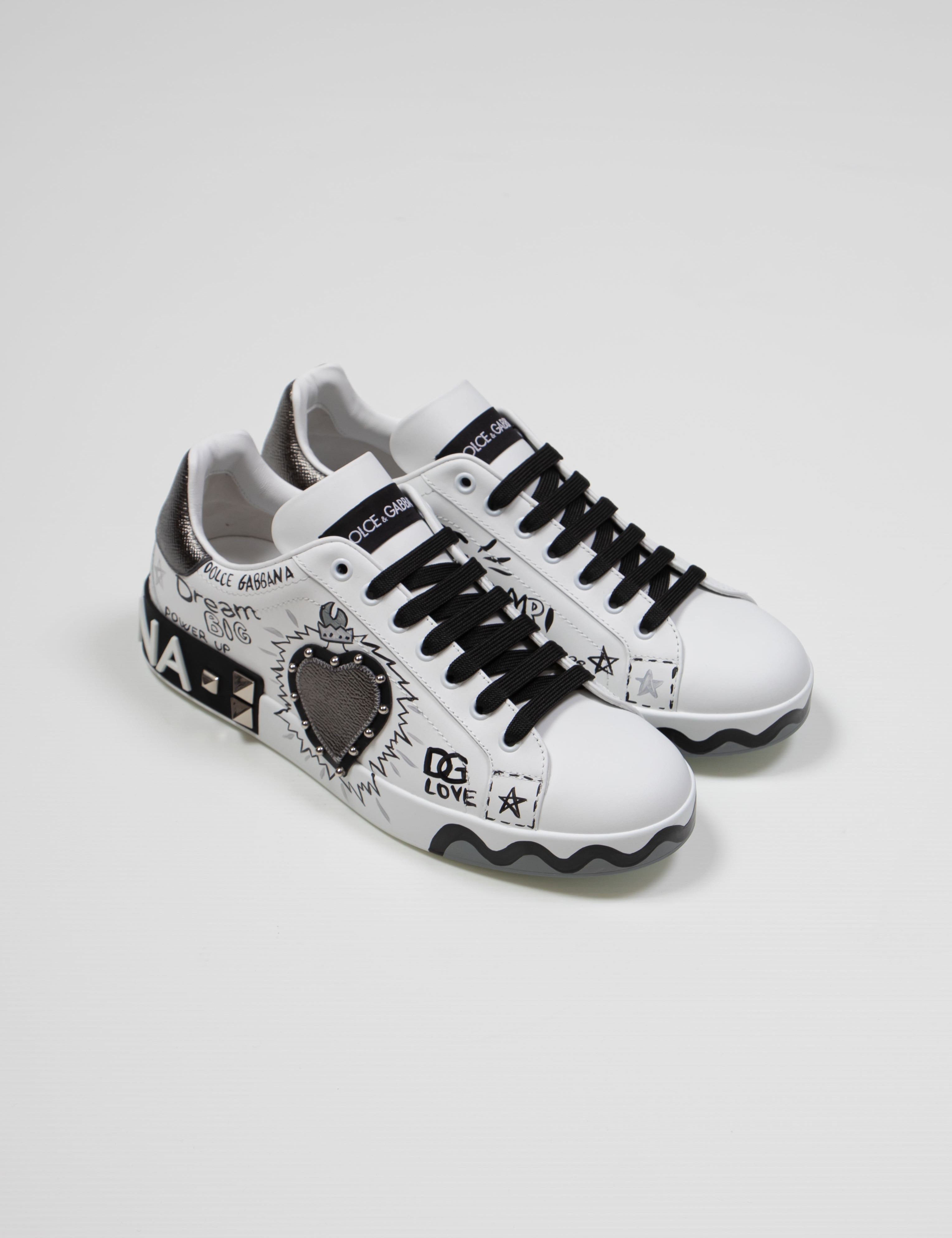 DOLCE & GABBANA SNEAKER BASSA HN6GJ CORONA NERA