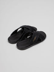 DOLCE & GABBANA SANDALO 8B956 NERO/NERO