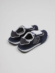 DOLCE & GABBANA SNEAKER BASSA 8D600 BLU/BIANCO