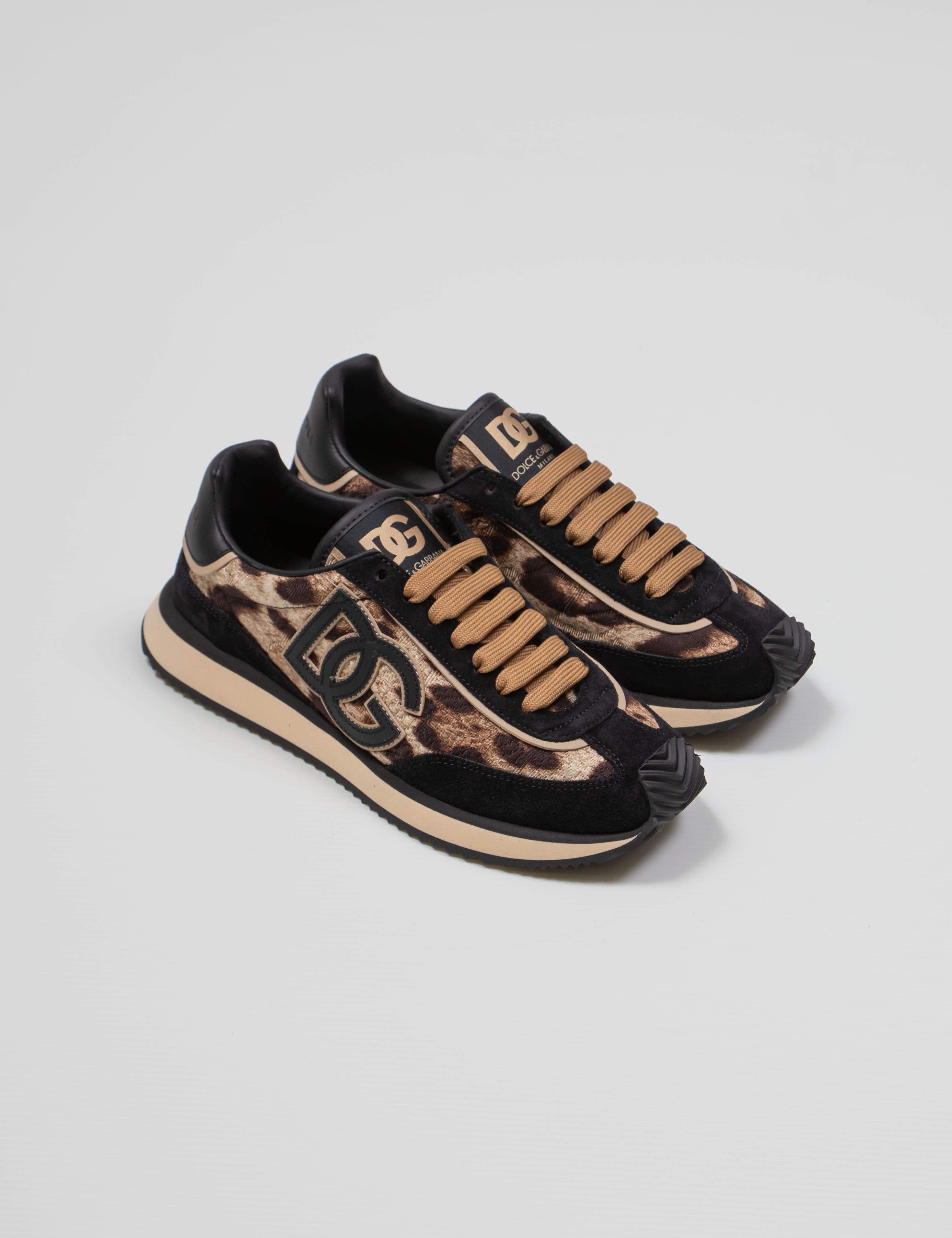 DOLCE & GABBANA SNEAKER BASSA HY13M LEO NEW