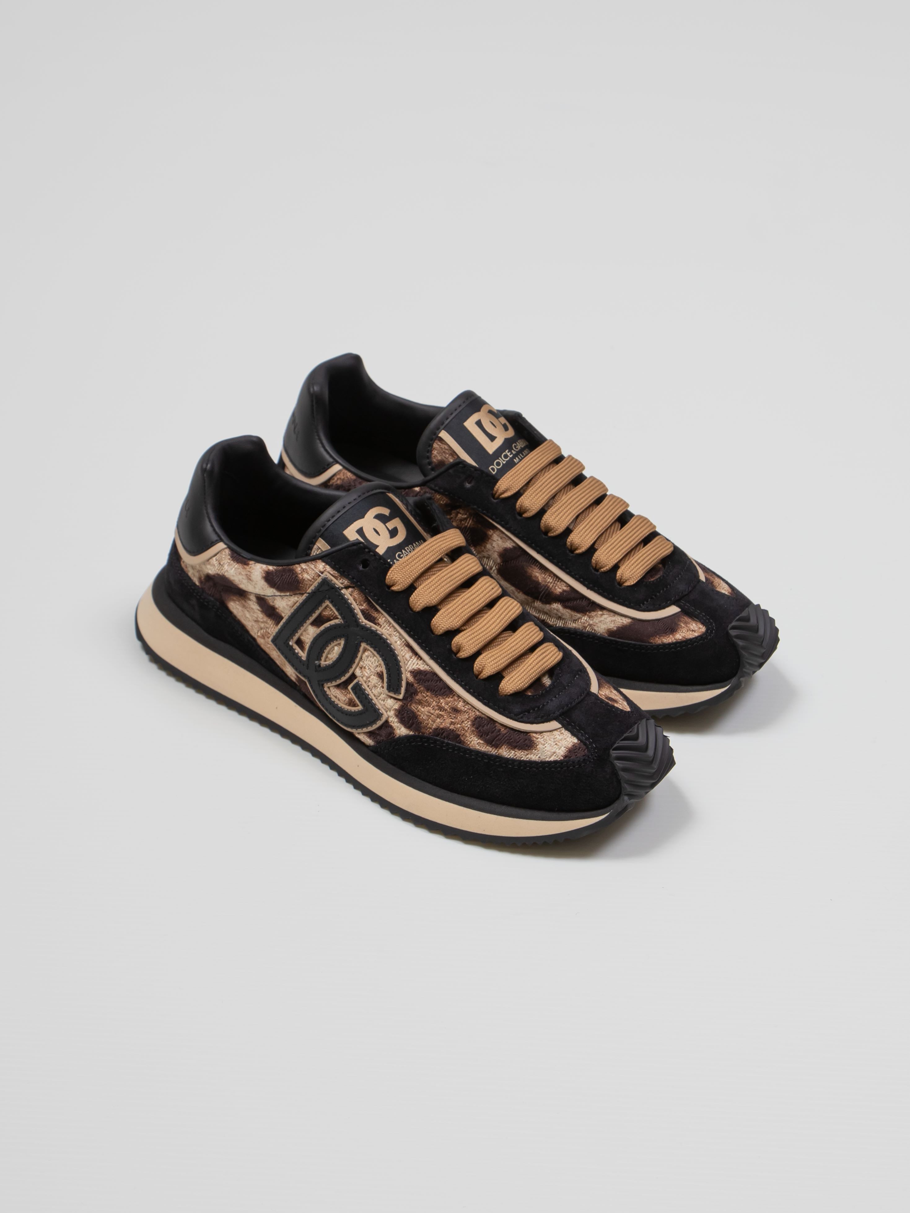 DOLCE & GABBANA SNEAKER BASSA HY13M LEO NEW