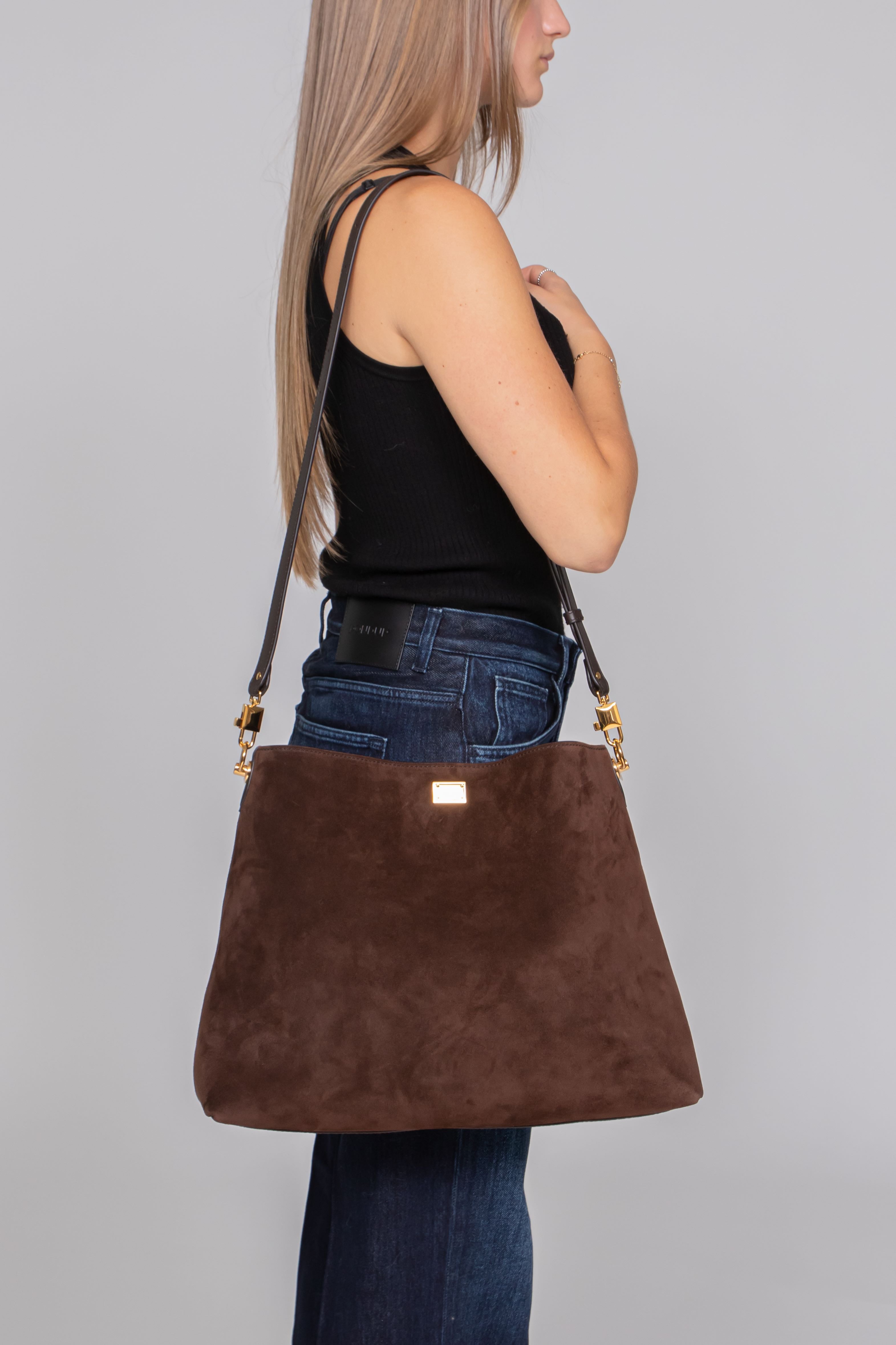 DOLCE & GABBANA BORSA 8M157 EBANO/MORO
