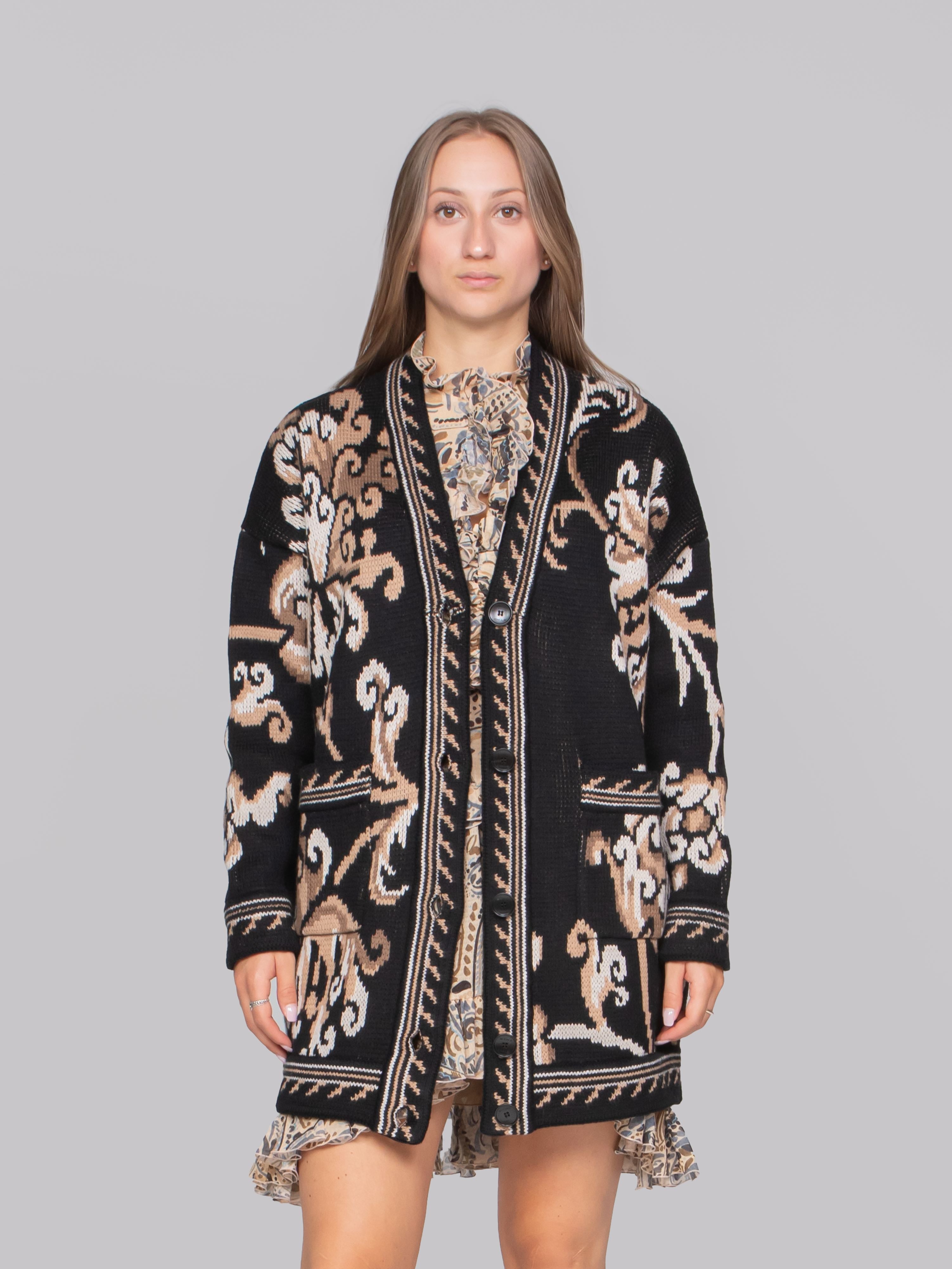ETRO MAGLIA N0000 NERO