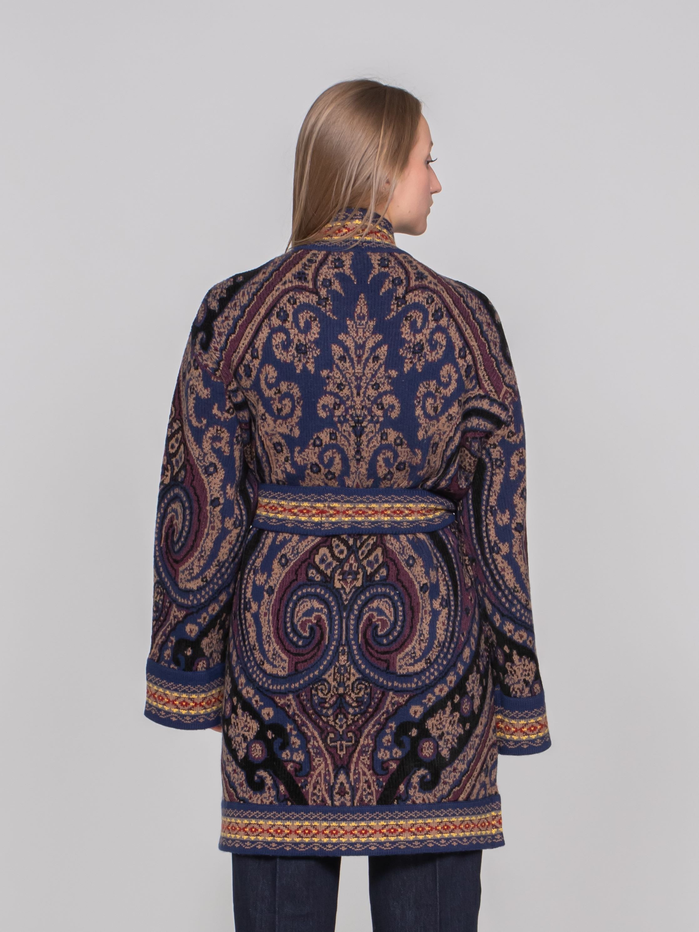 ETRO CARDIGAN B0665 LIGHT BLU