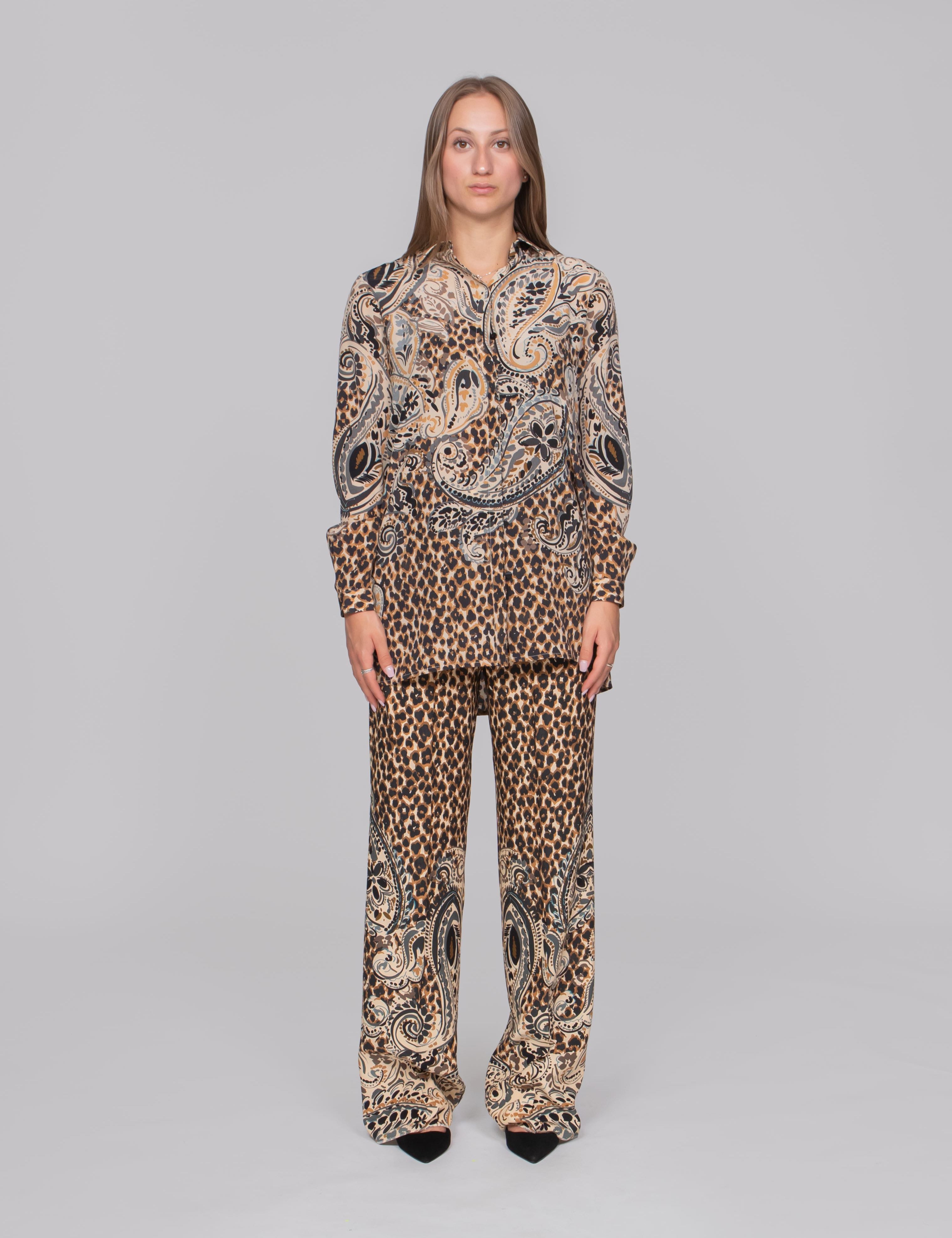 ETRO CAMICIA X0823 BEIGE