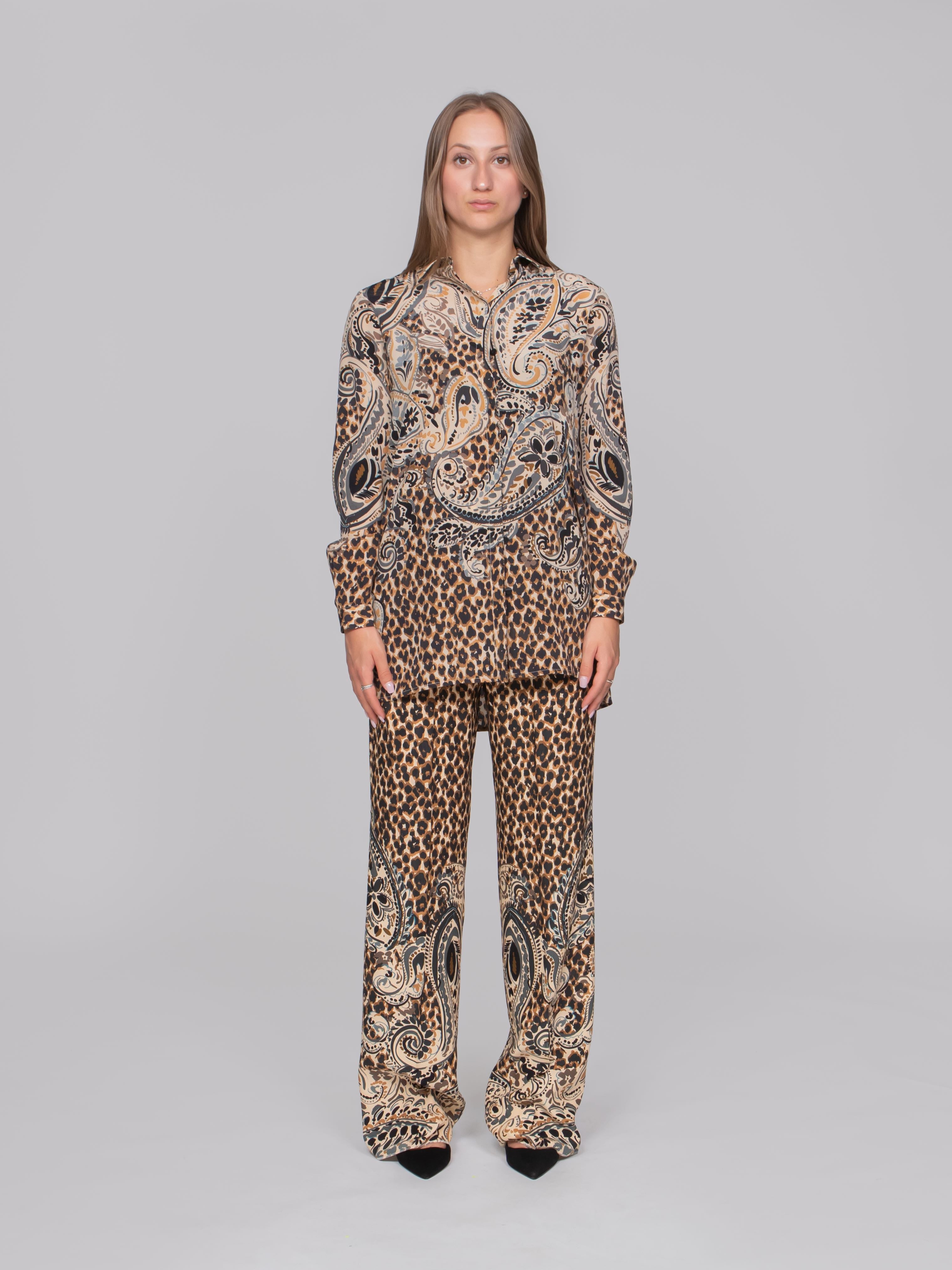 ETRO CAMICIA X0823 BEIGE