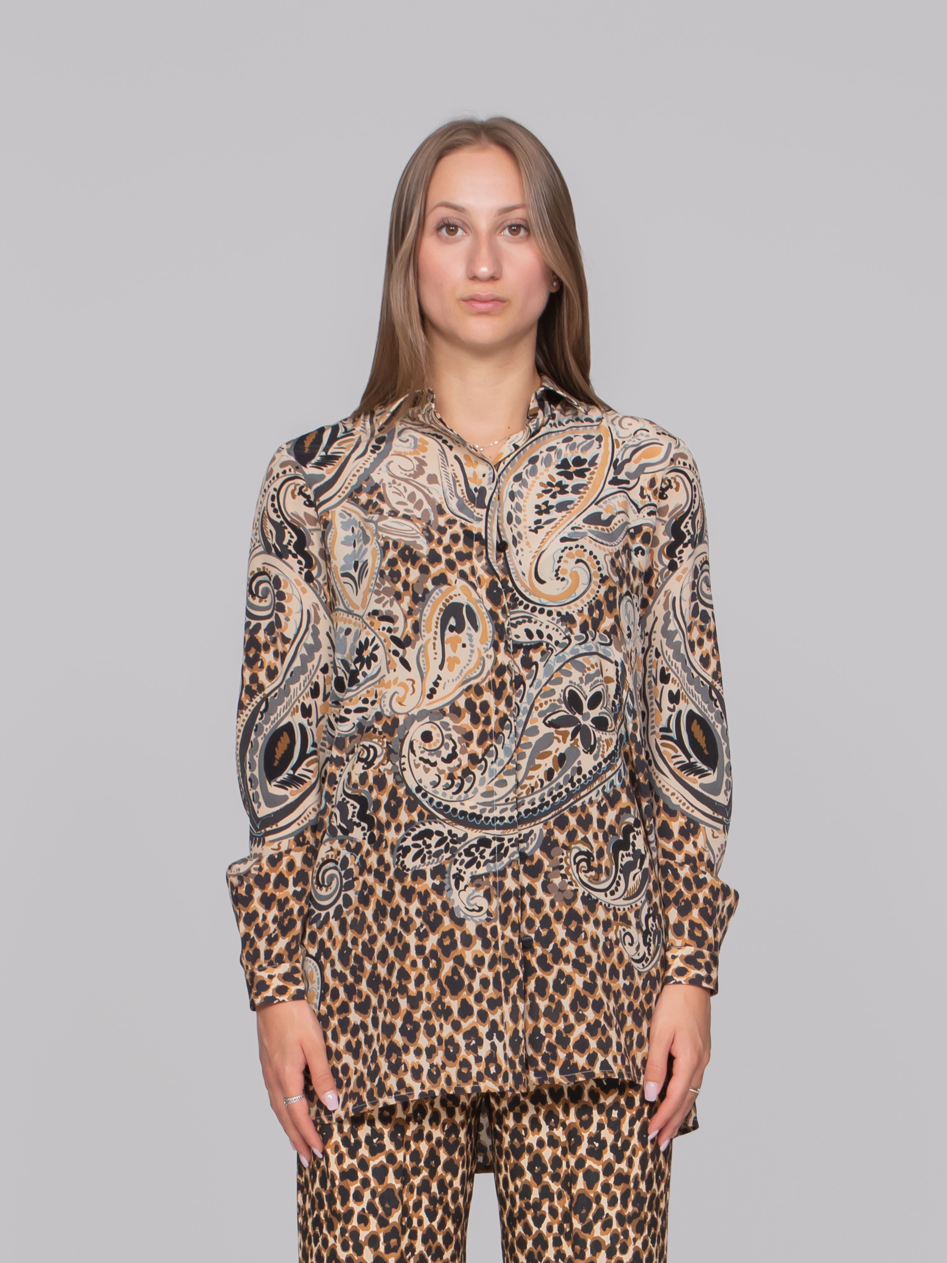 ETRO CAMICIA X0823 BEIGE