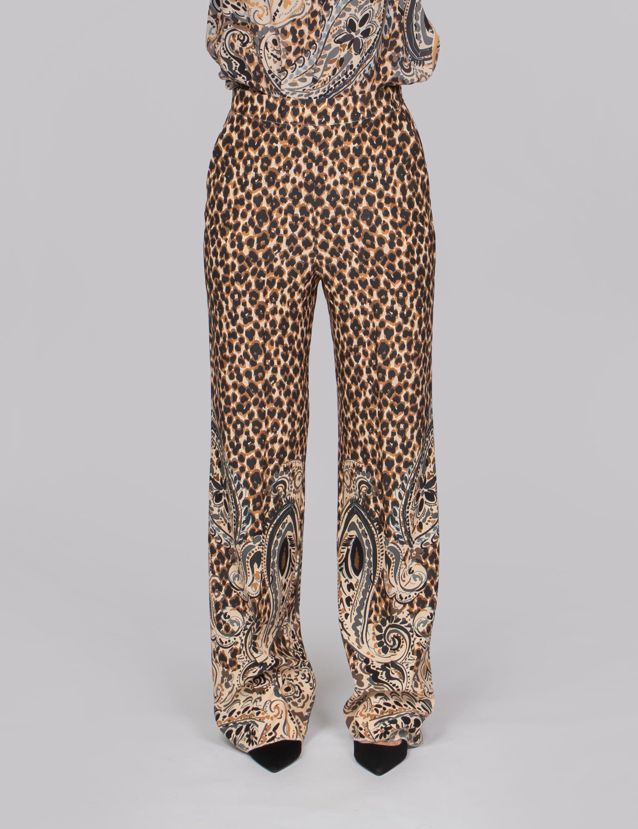 ETRO PANTALONI X0823 BEIGE