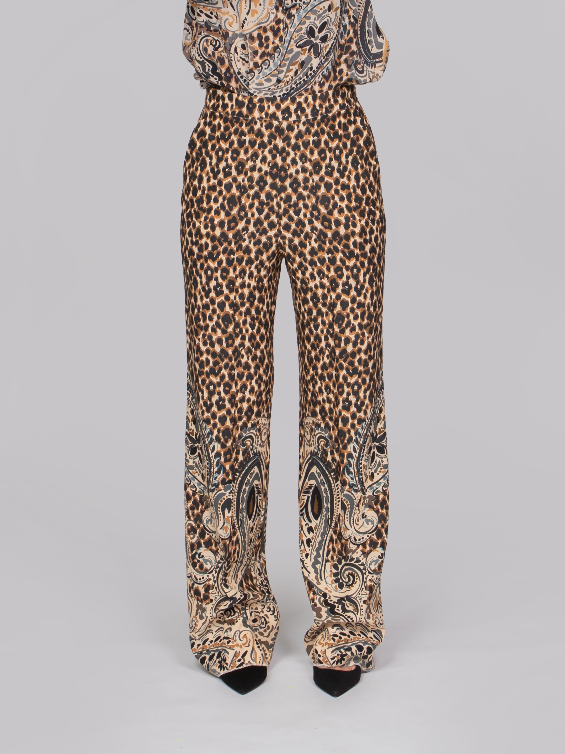ETRO PANTALONI X0823 BEIGE