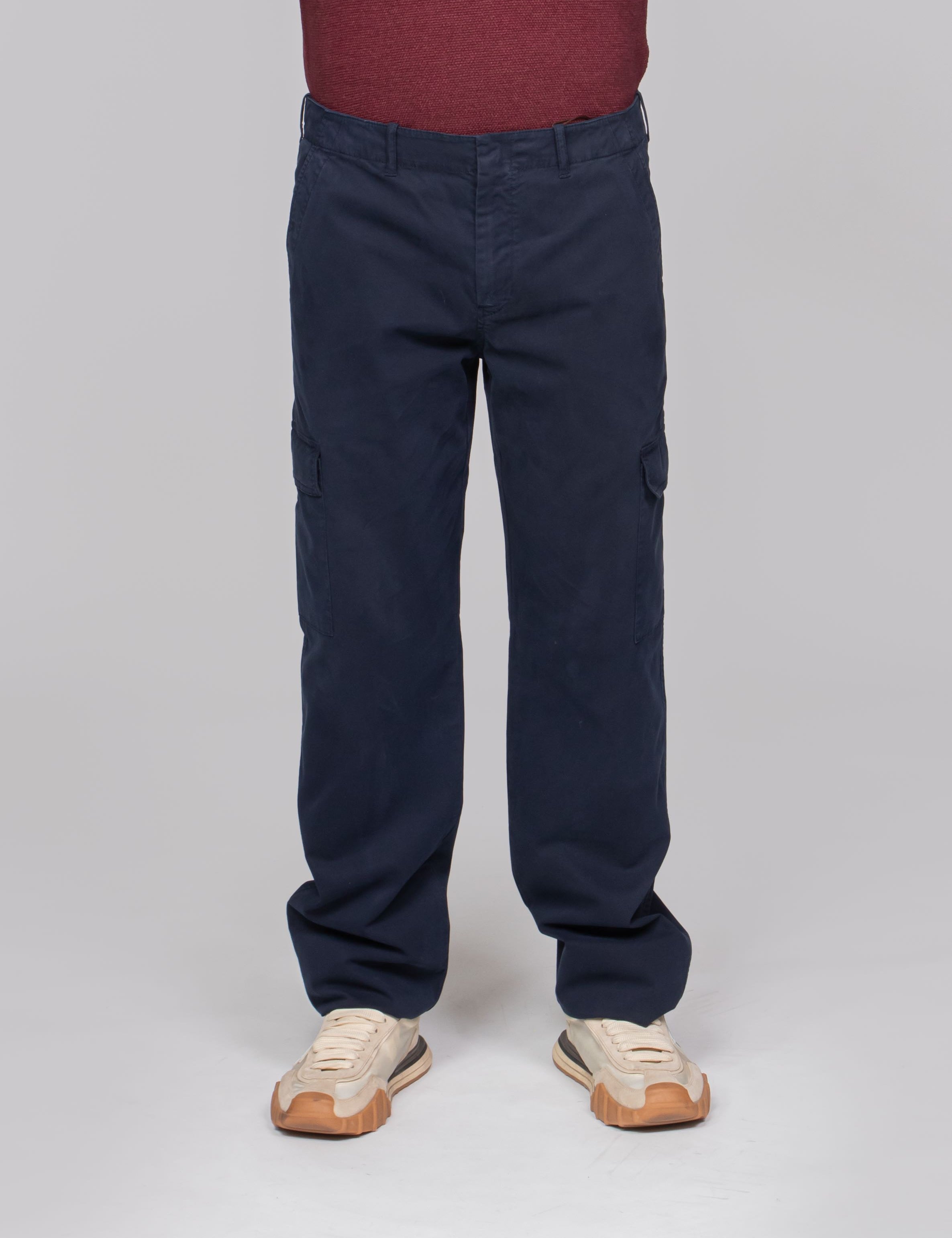 ETRO PANTALONE CARGO B0339 DARK BLUE