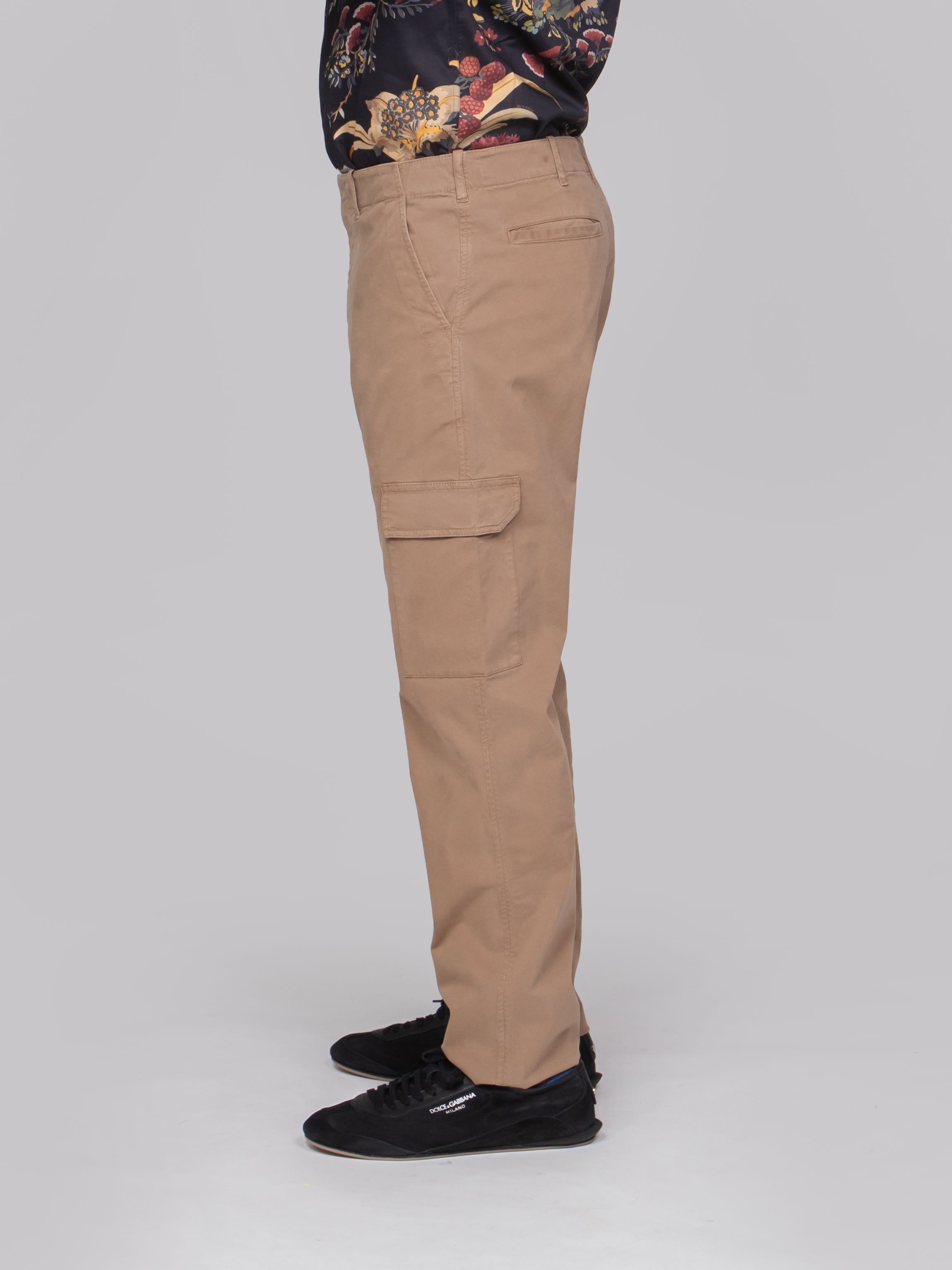 ETRO PANTALONE CARGO M0124 MARRONE