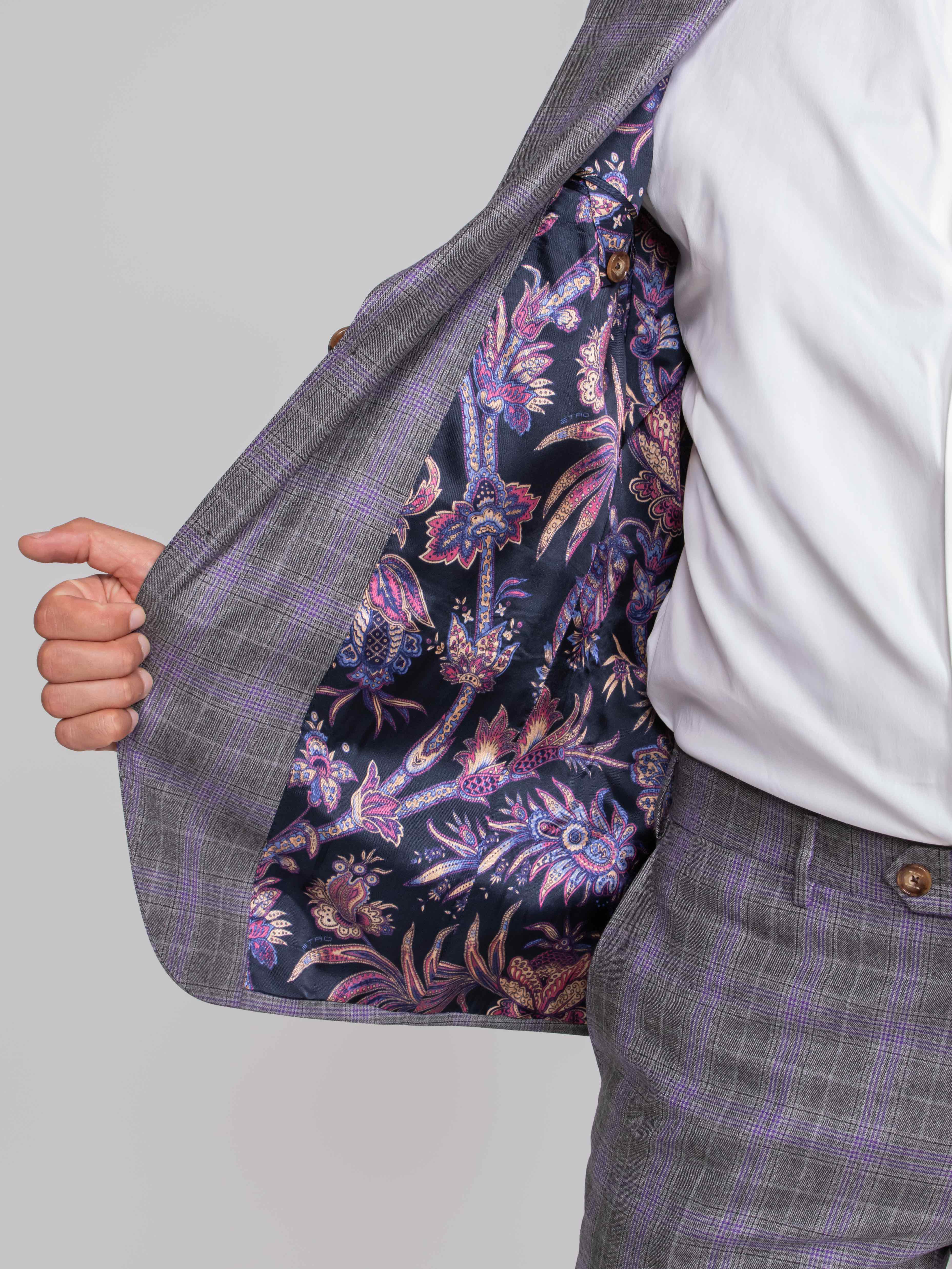 ETRO ABITO ROMA S9830 GRIGIO