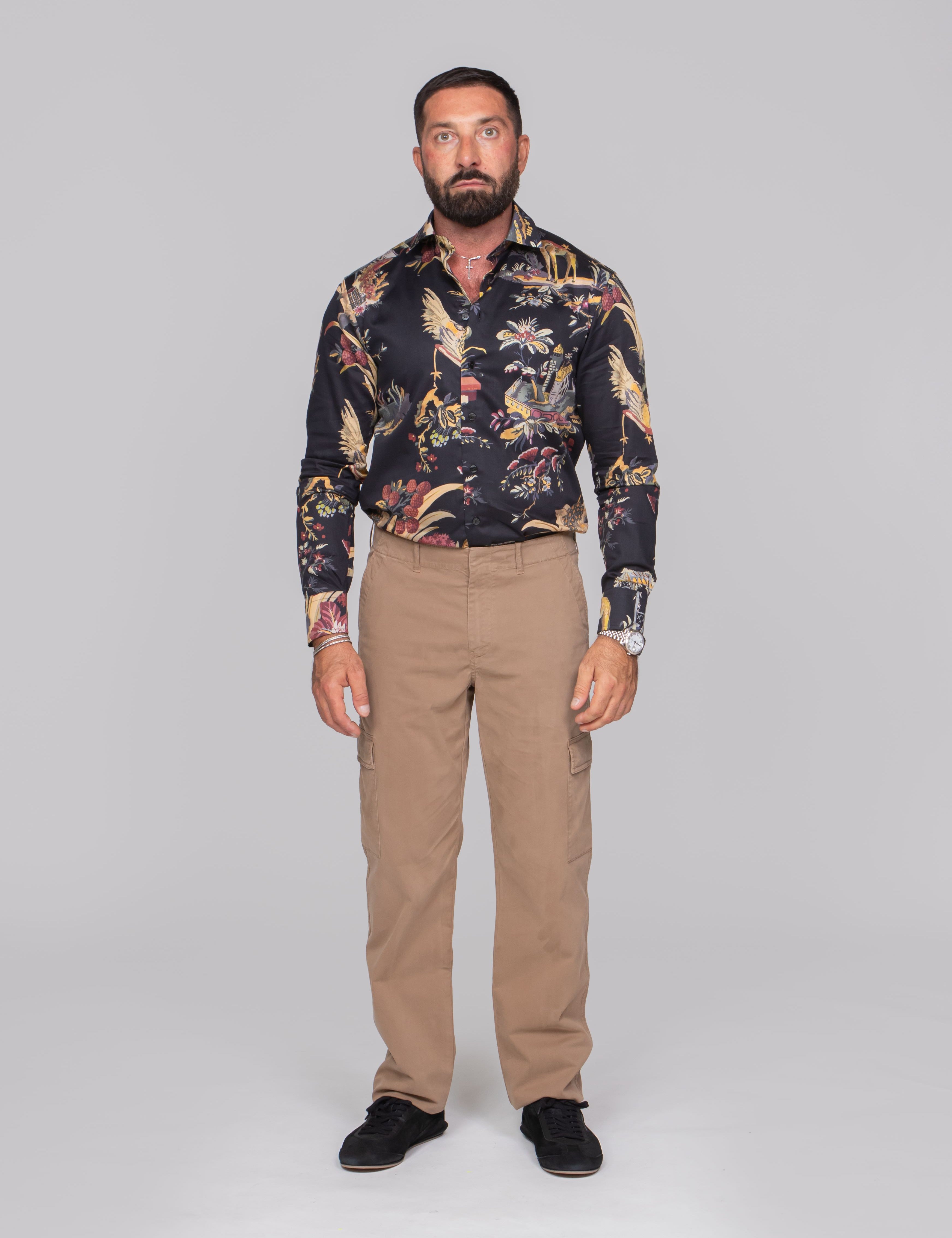 ETRO CAMICIA ROMA X0810 F.DO NERO