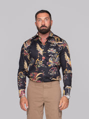 ETRO CAMICIA ROMA X0810 F.DO NERO