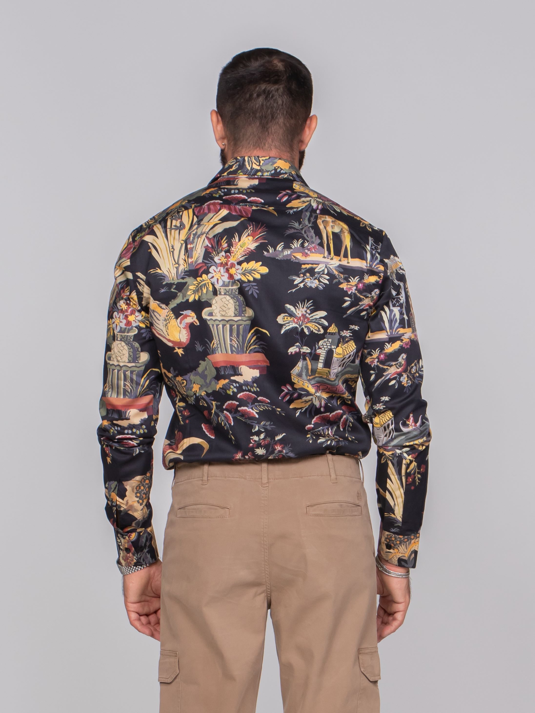 ETRO CAMICIA ROMA X0810 F.DO NERO