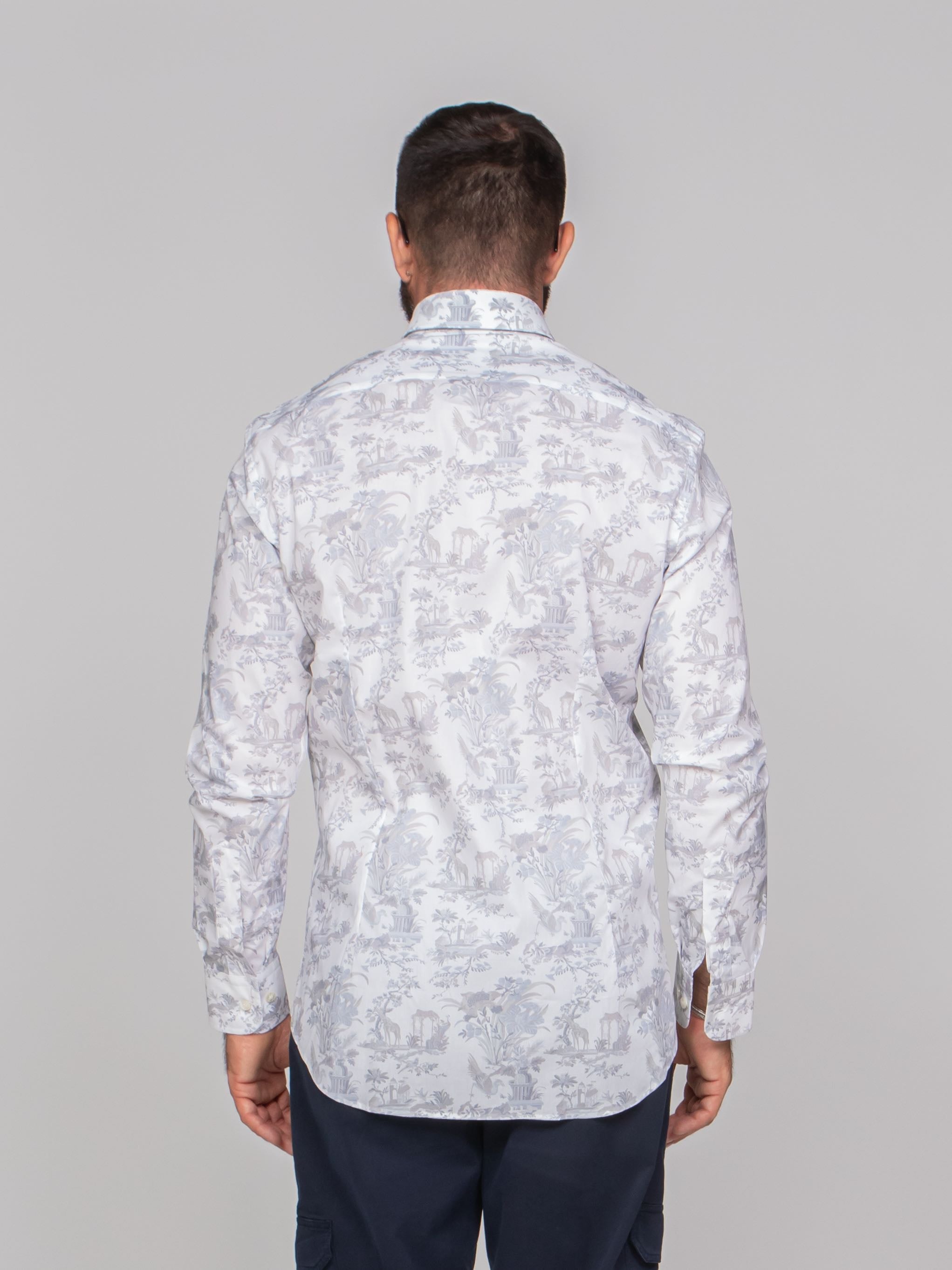 ETRO CAMICIA ROMA X0800 F.DO BIANCO