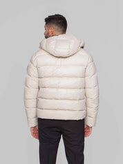 FAY PIUMINO CON CAPPUCCIO B004 NEVE