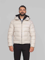 FAY PIUMINO CON CAPPUCCIO B004 NEVE