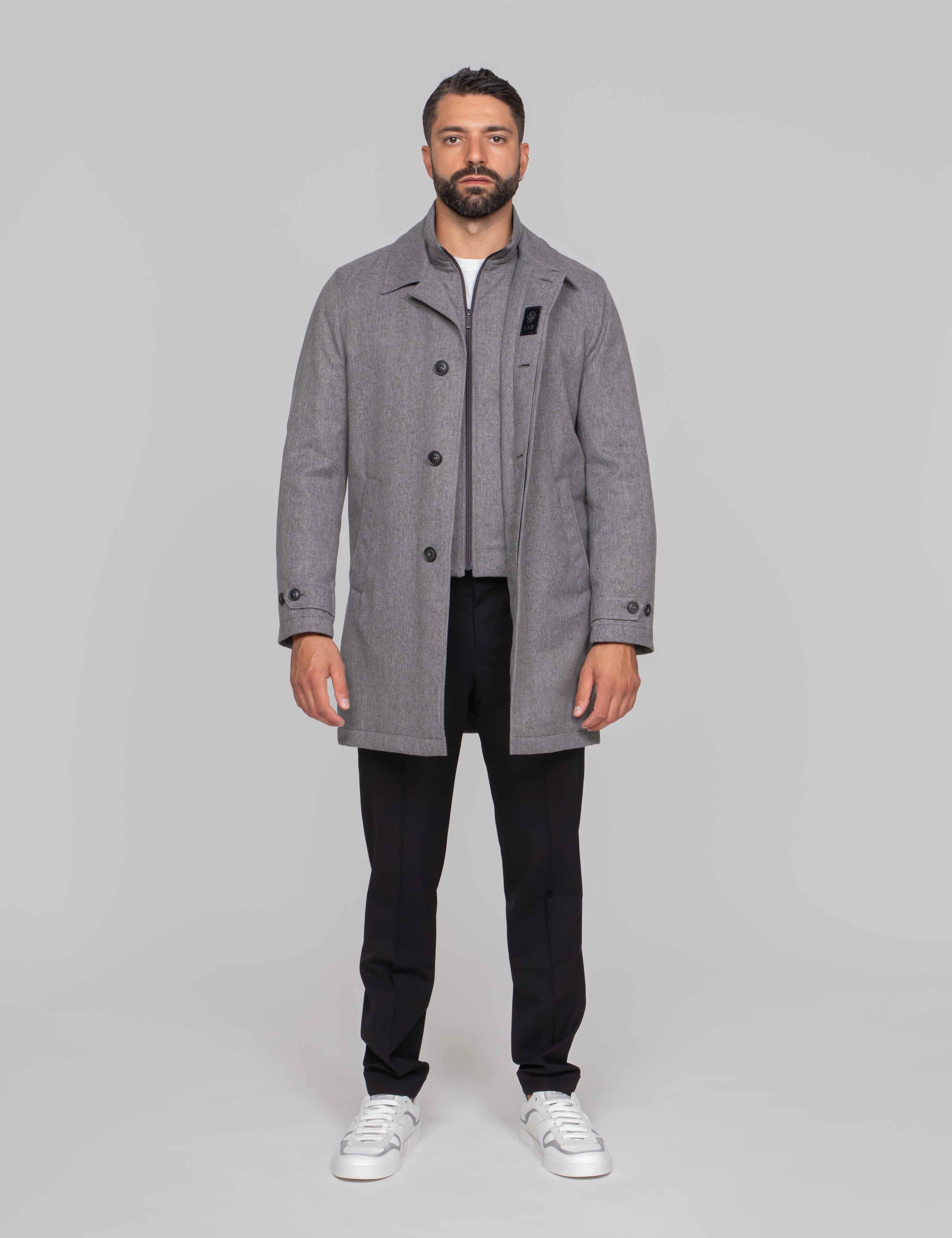 FAY CAPPOTTO MORNING B203 ARGILLA