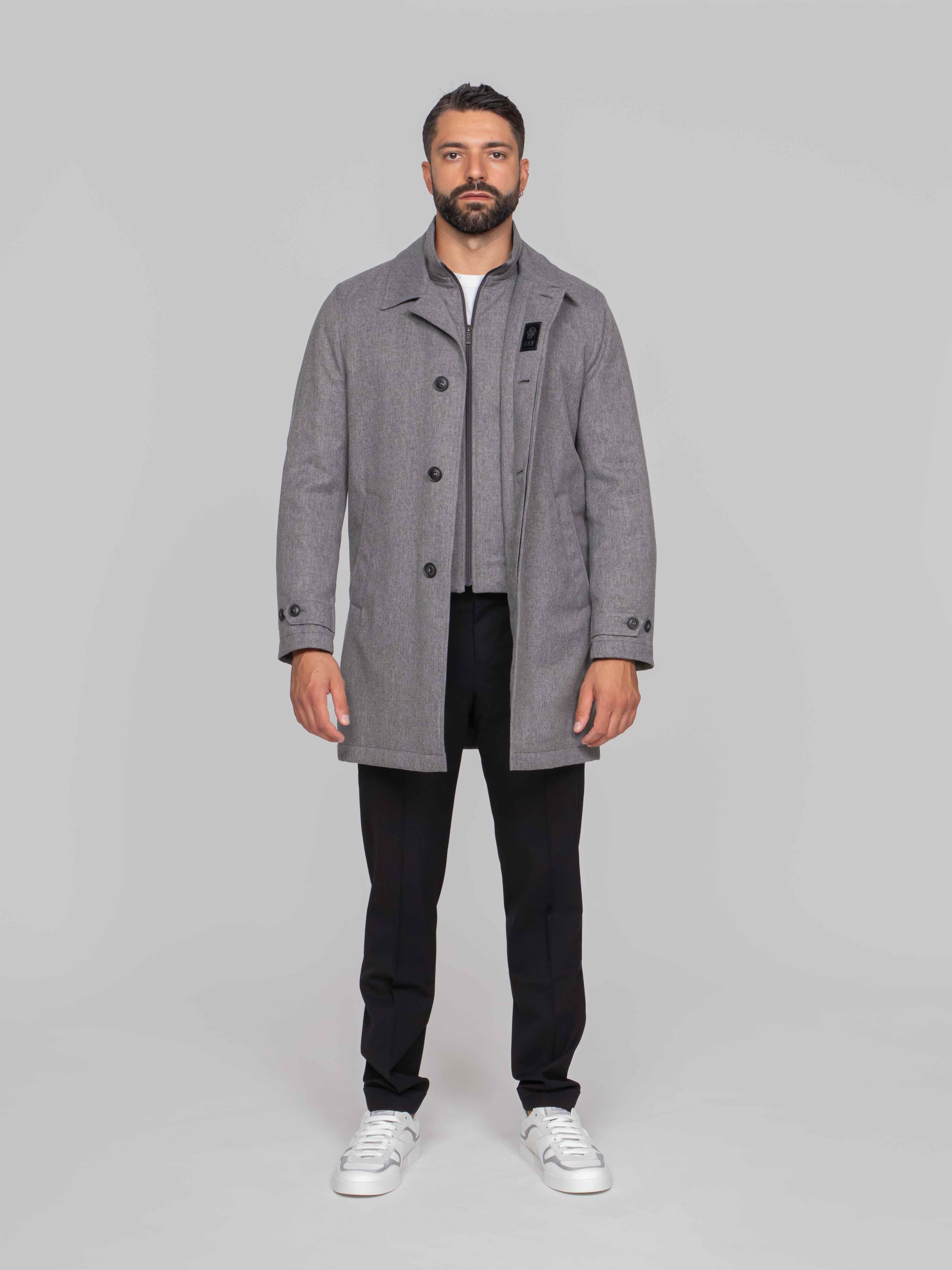 FAY CAPPOTTO MORNING B203 ARGILLA
