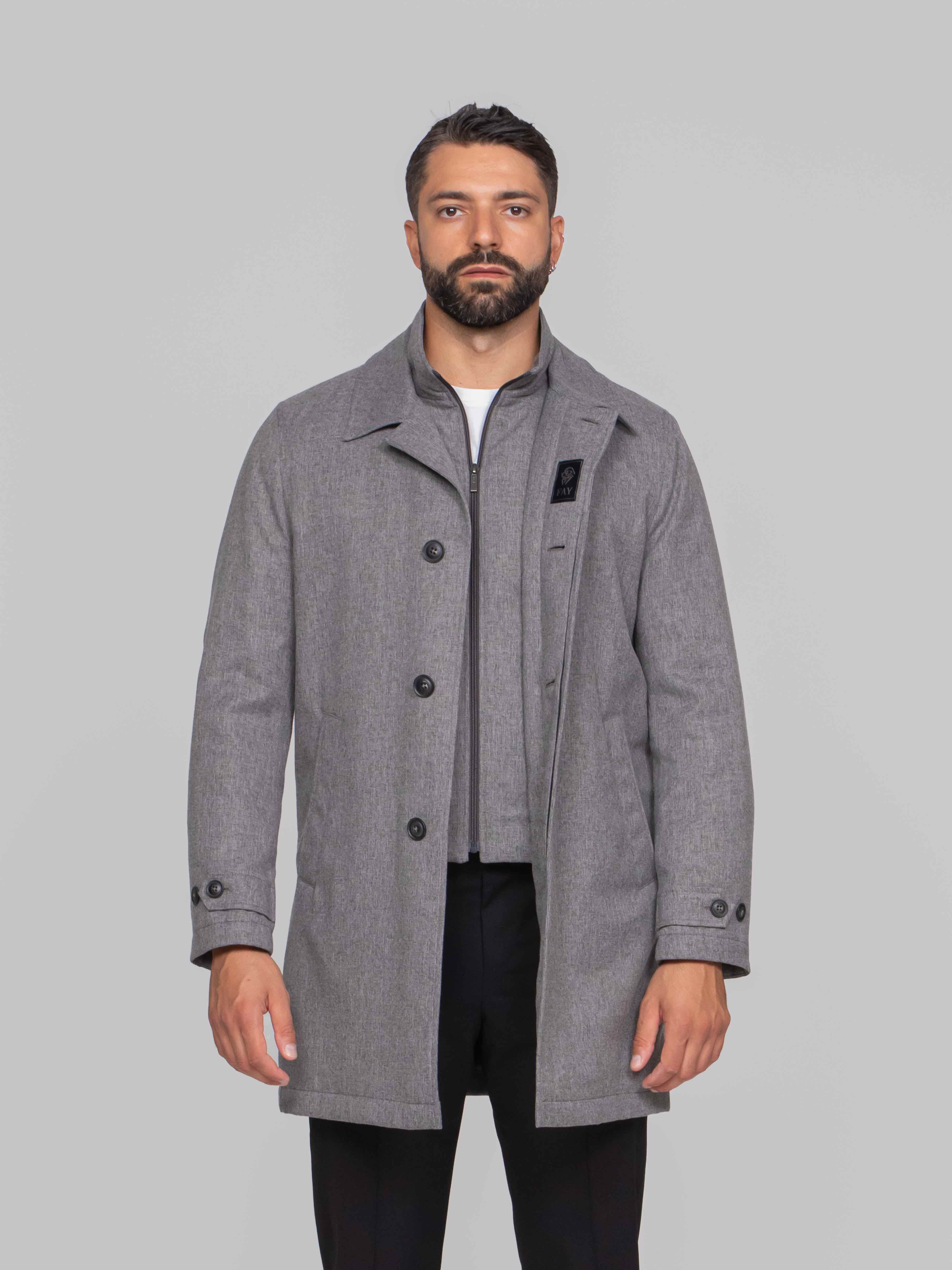 FAY CAPPOTTO MORNING B203 ARGILLA