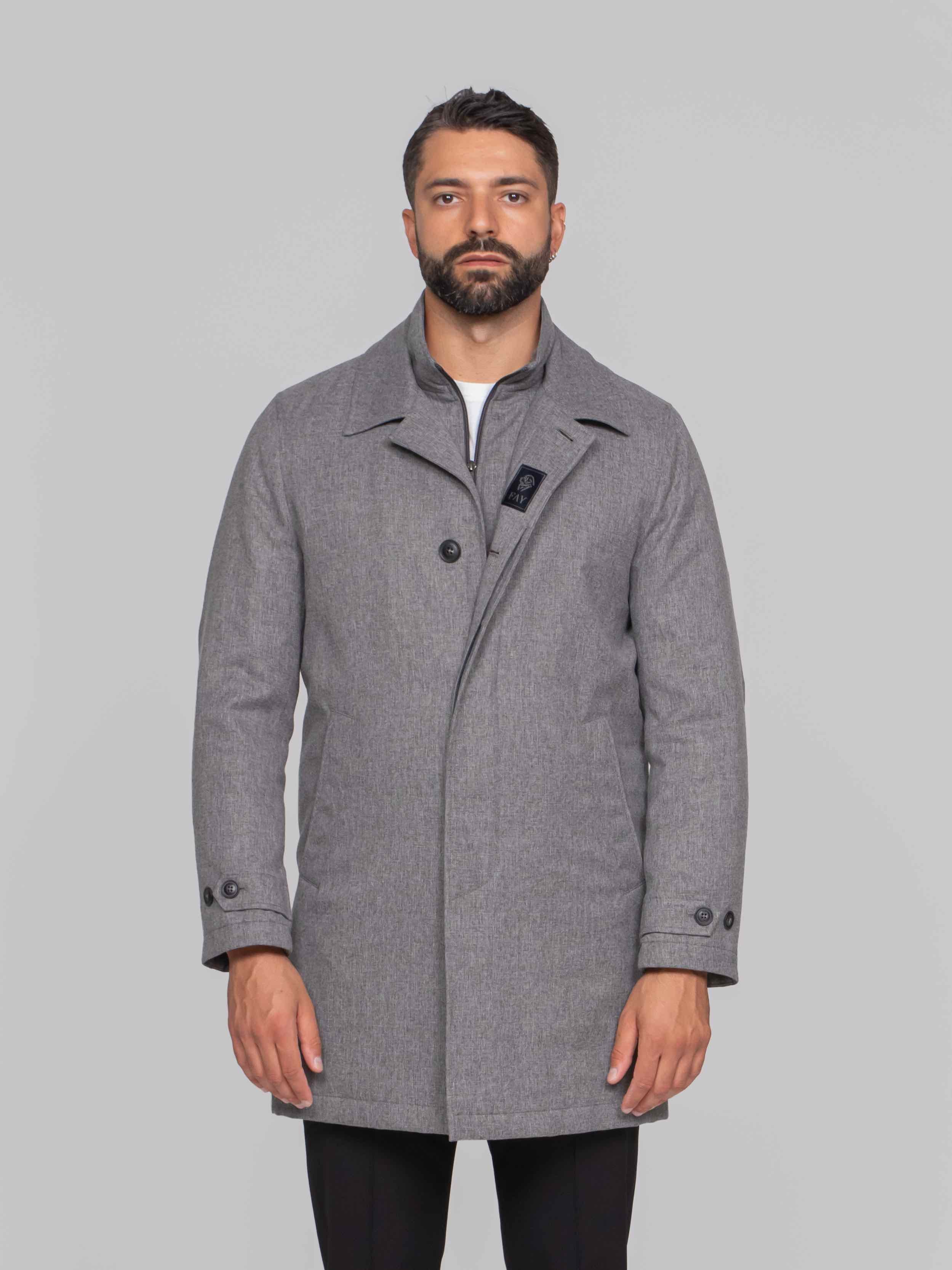 FAY CAPPOTTO MORNING B203 ARGILLA