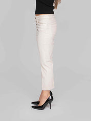 DONDUP PANTALONE KOONS 005 AVORIO