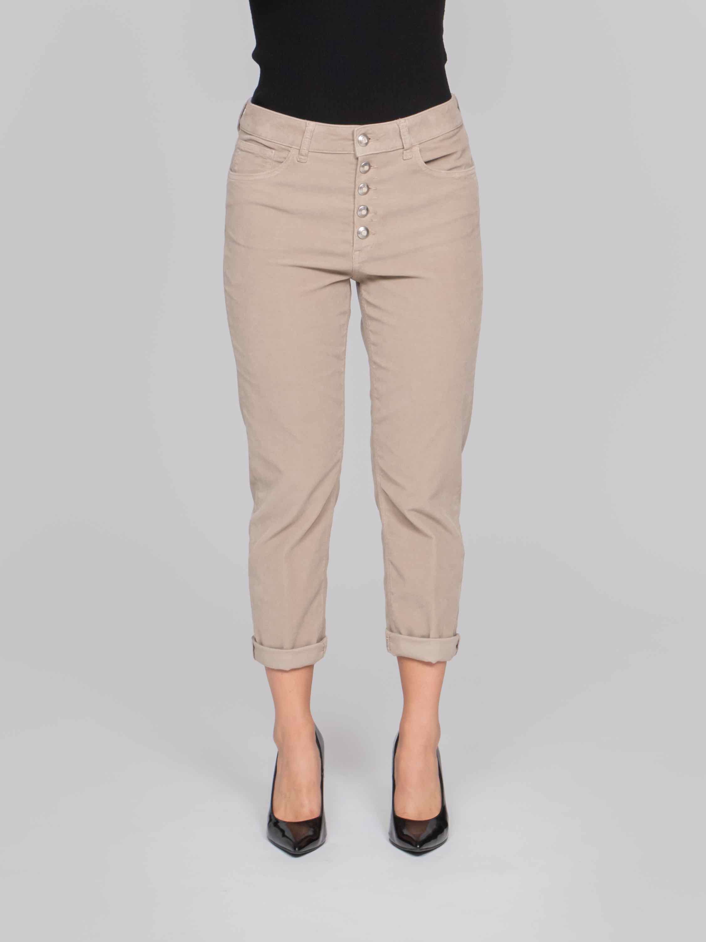 DONDUP PANTALONE KOONS 007 NATURALE